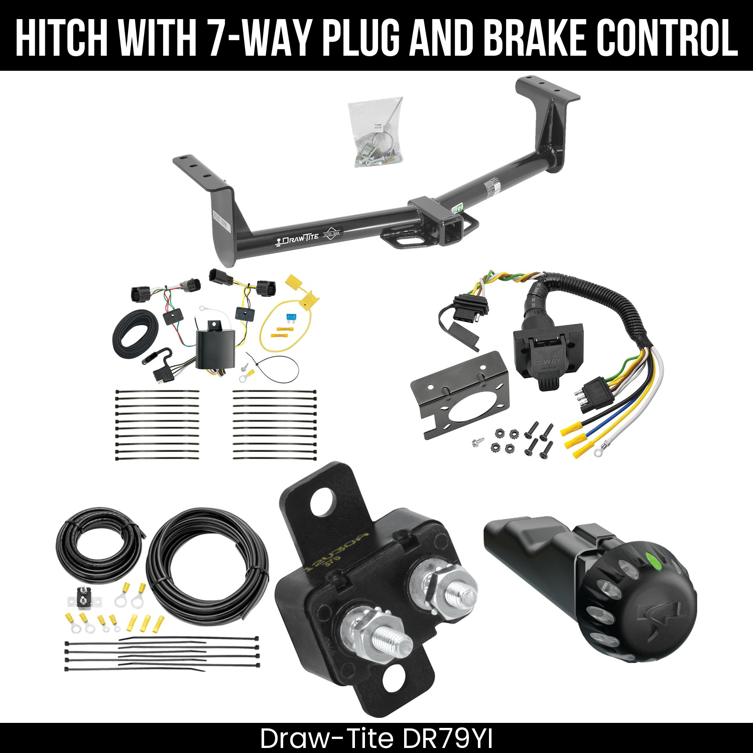 Trailer Hitch , 7-Way , Tekonsha Voyager iD Smart Brake Control