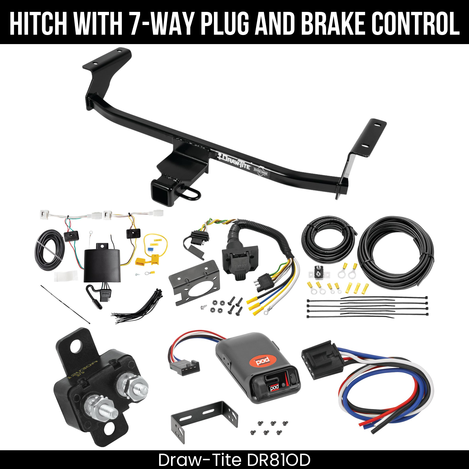 Trailer Hitch , 7-Way , Pro Series POD Brake Control