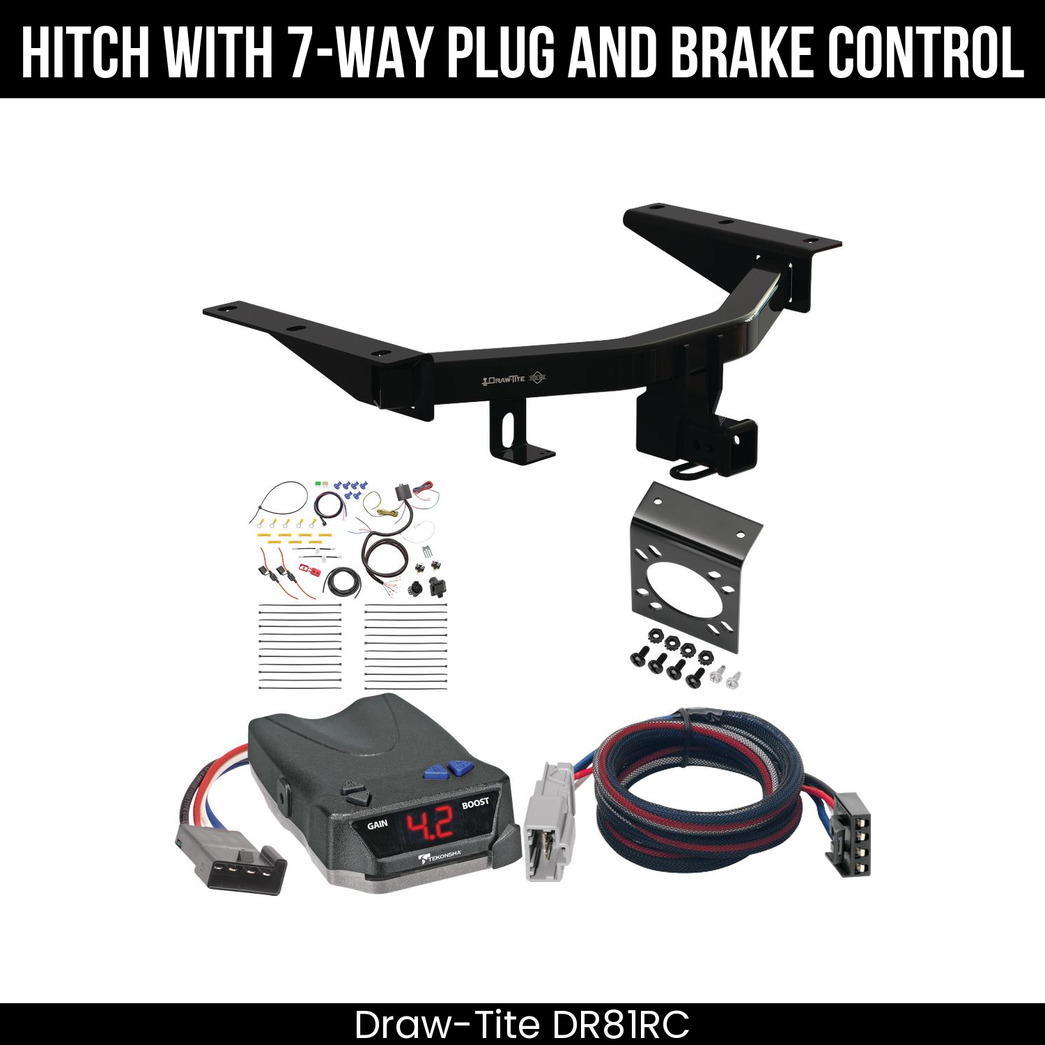 Trailer Hitch , 7-Way , Tekonsha Brake EVN Control