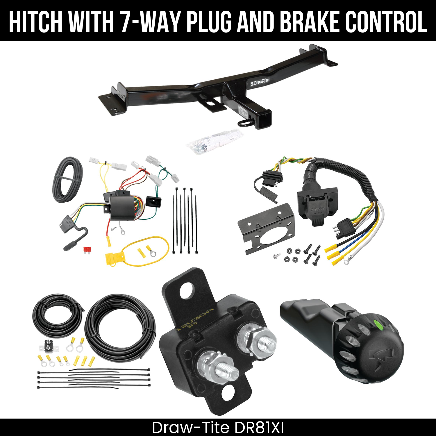 Trailer Hitch , 7-Way , Tekonsha Voyager iD Smart Brake Control