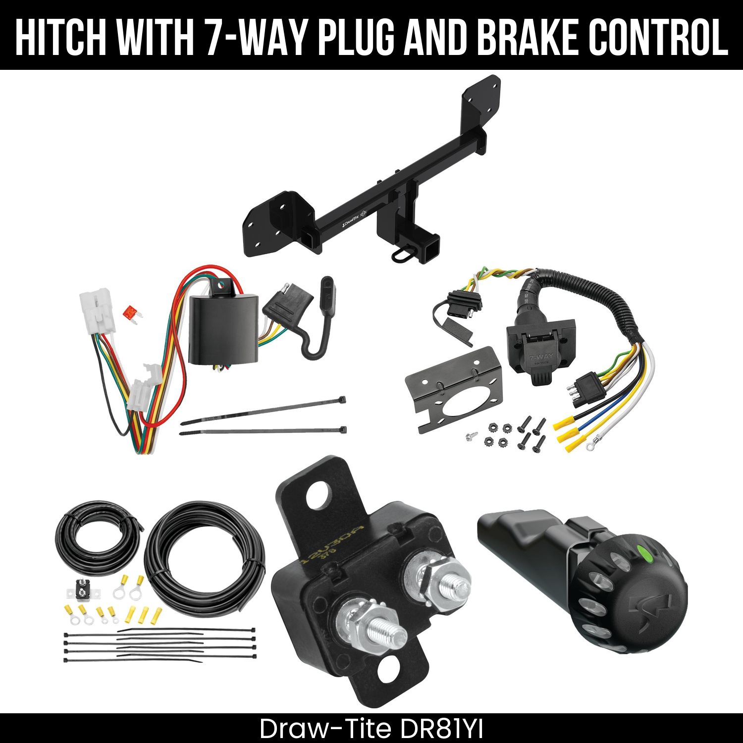 Trailer Hitch , 7-Way , Tekonsha Voyager iD Smart Brake Control