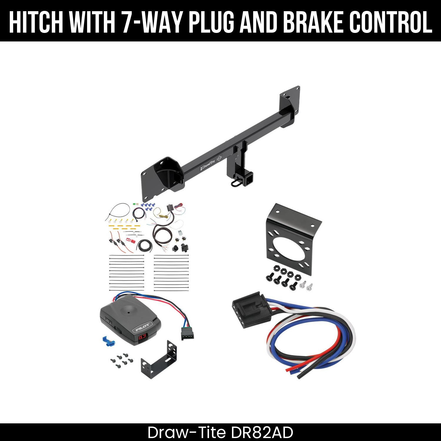 Trailer Hitch , 7-Way , Pro Series Pilot Brake Control