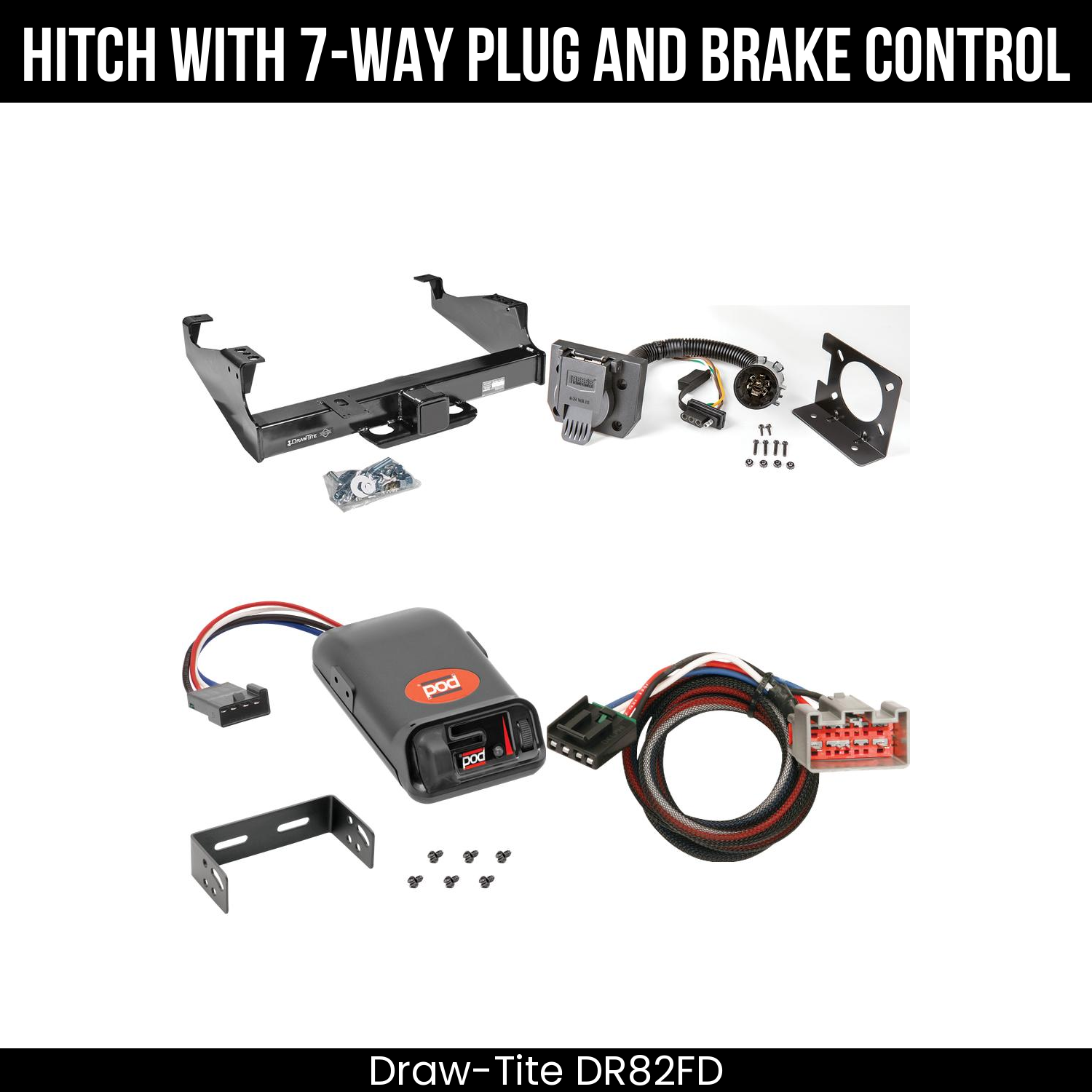 Trailer Hitch , 7-Way , Pro Series POD Brake Control