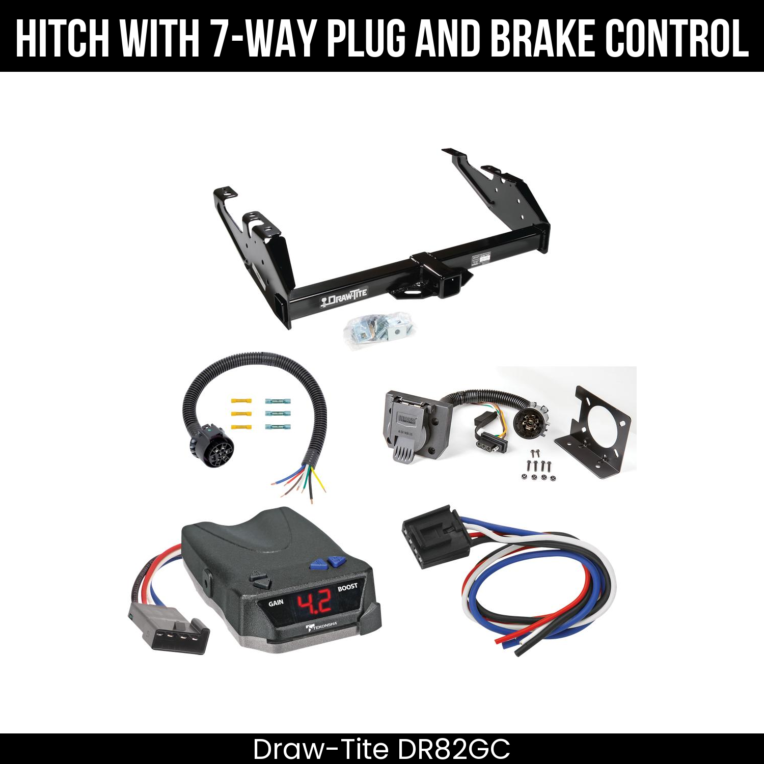 Trailer Hitch , 7-Way , Tekonsha Brake EVN Control