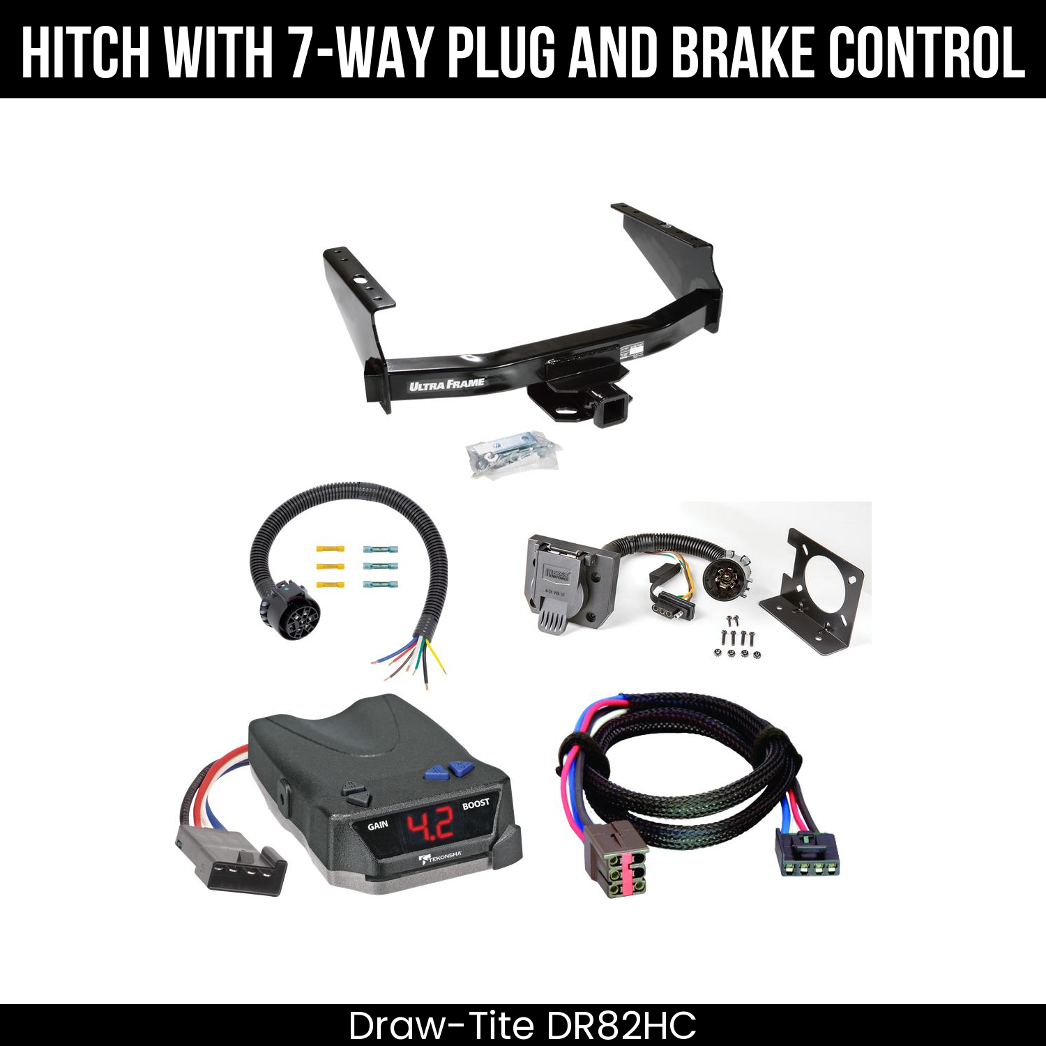 Trailer Hitch , 7-Way , Tekonsha Brake EVN Control