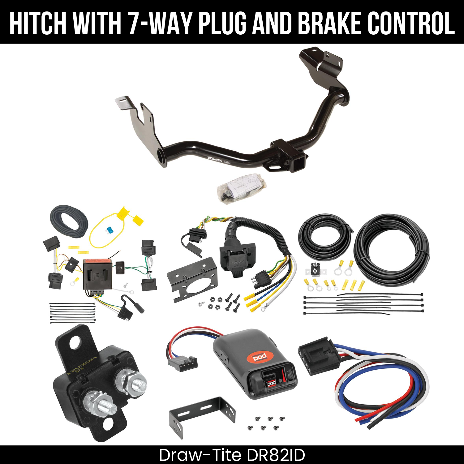 Trailer Hitch , 7-Way , Pro Series POD Brake Control