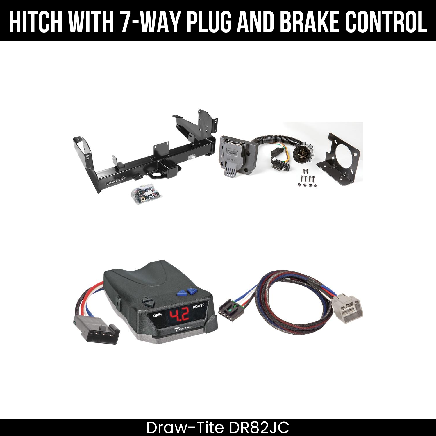 Trailer Hitch , 7-Way , Tekonsha Brake EVN Control