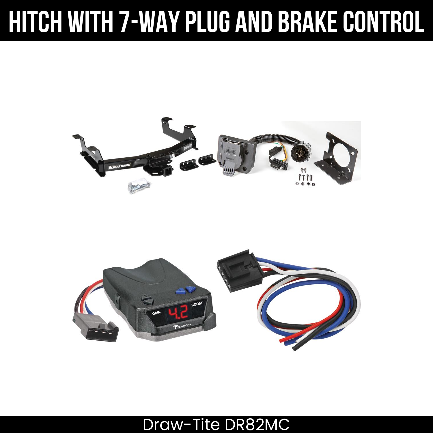 Trailer Hitch , 7-Way , Tekonsha Brake EVN Control