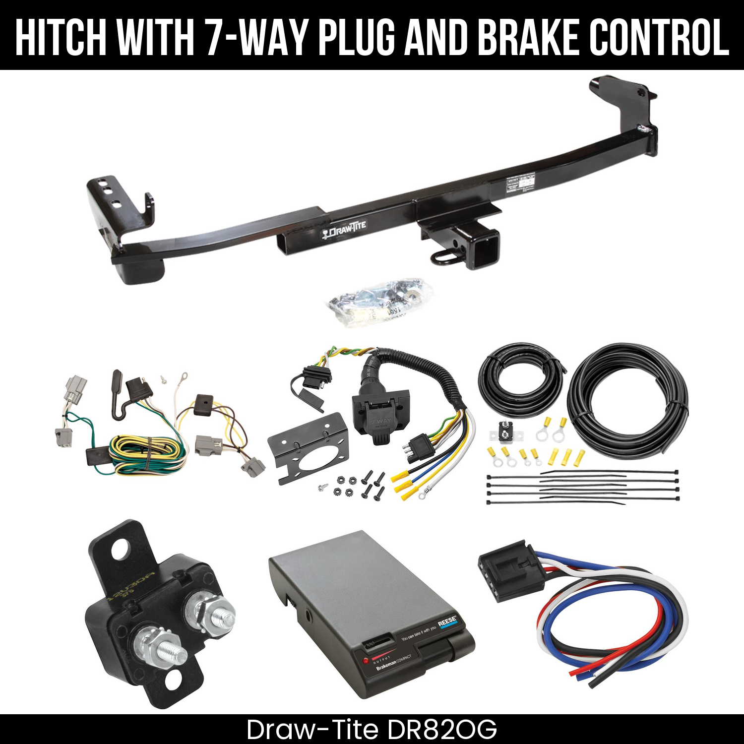 Trailer Hitch , 7-Way , Reese Brakeman Brake Control
