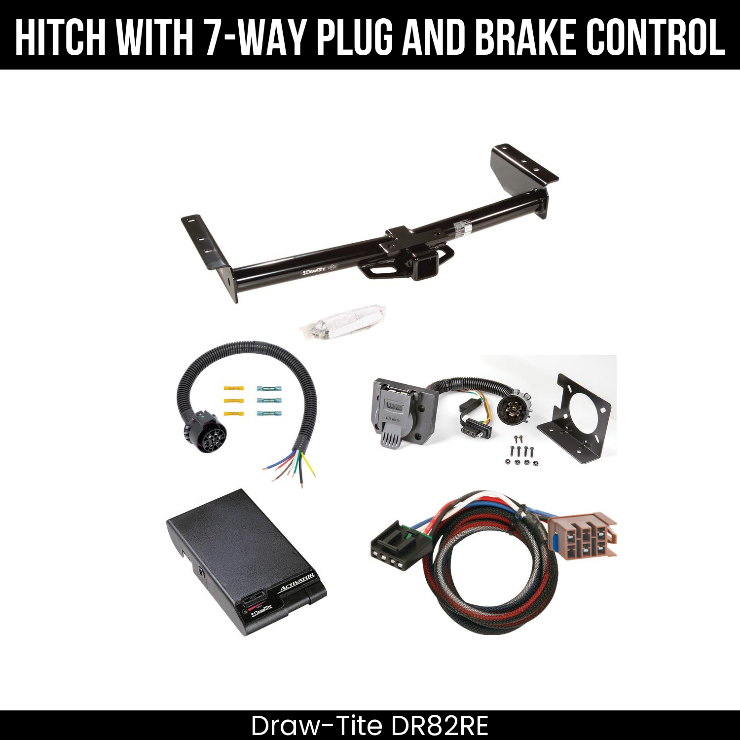 Trailer Hitch , 7-Way , Draw-Tite Activator Brake Control