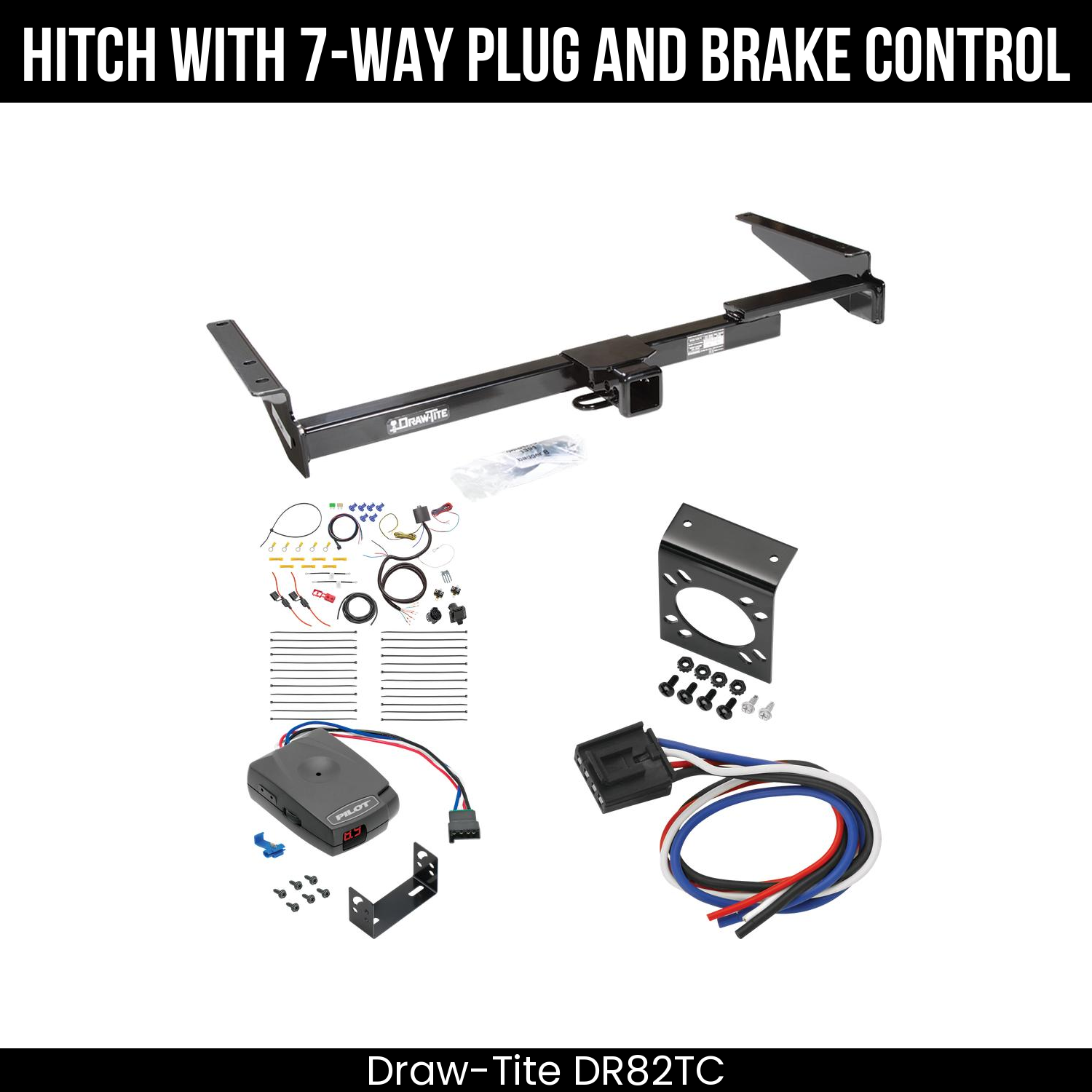 Trailer Hitch , 7-Way , Pro Series Pilot Brake Control