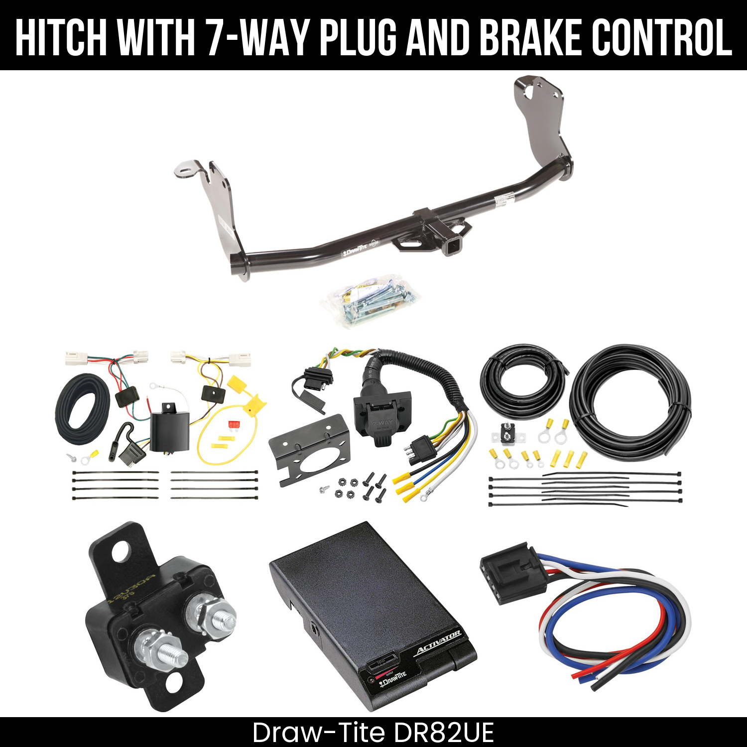 Trailer Hitch , 7-Way , Draw-Tite Activator Brake Control