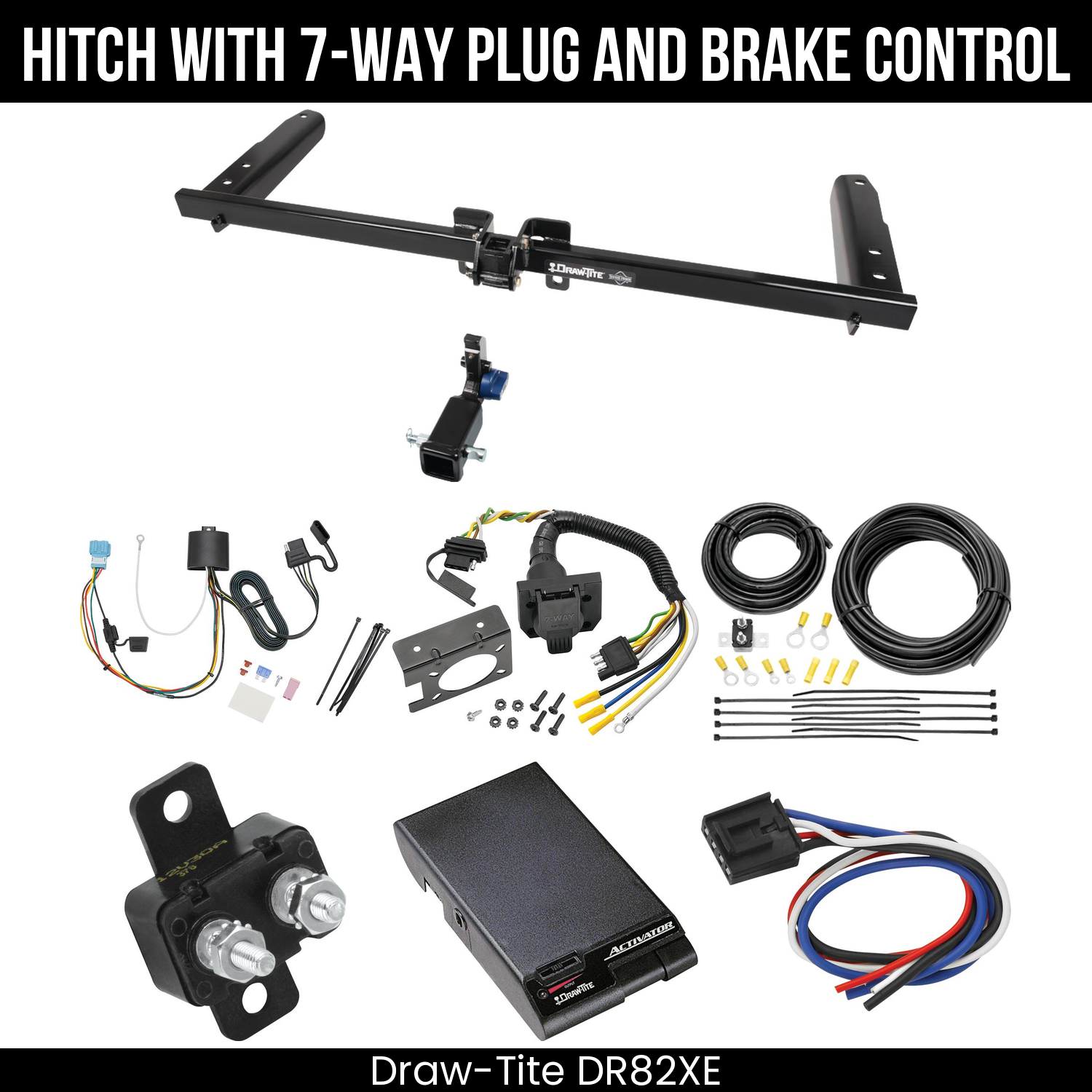 Trailer Hitch , 7-Way , Draw-Tite Activator Brake Control