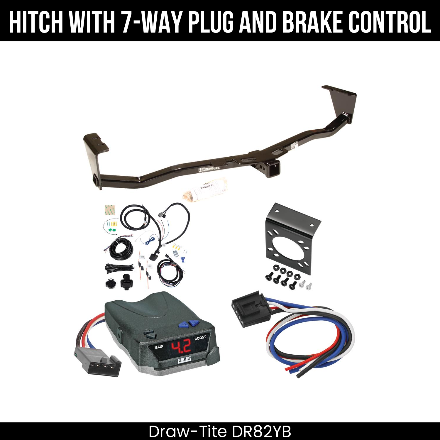 Trailer Hitch , 7-Way , Reese Brake EVN Control
