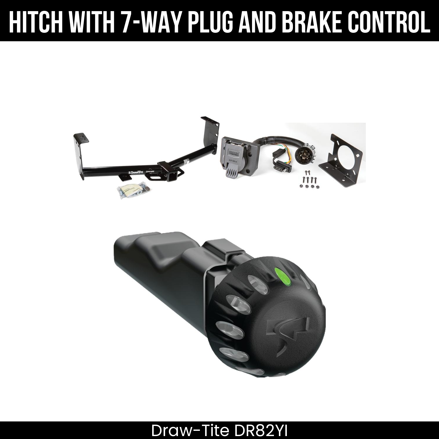 Trailer Hitch , 7-Way , Tekonsha Voyager iD Smart Brake Control