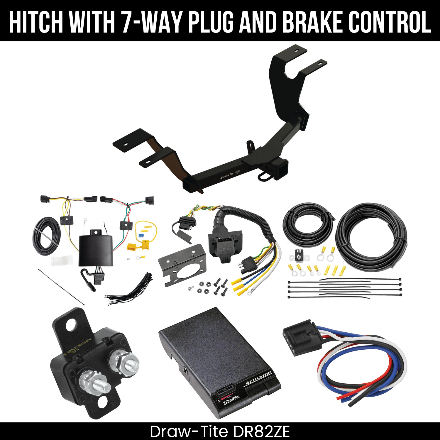 Trailer Hitch , 7-Way , Draw-Tite Activator Brake Control