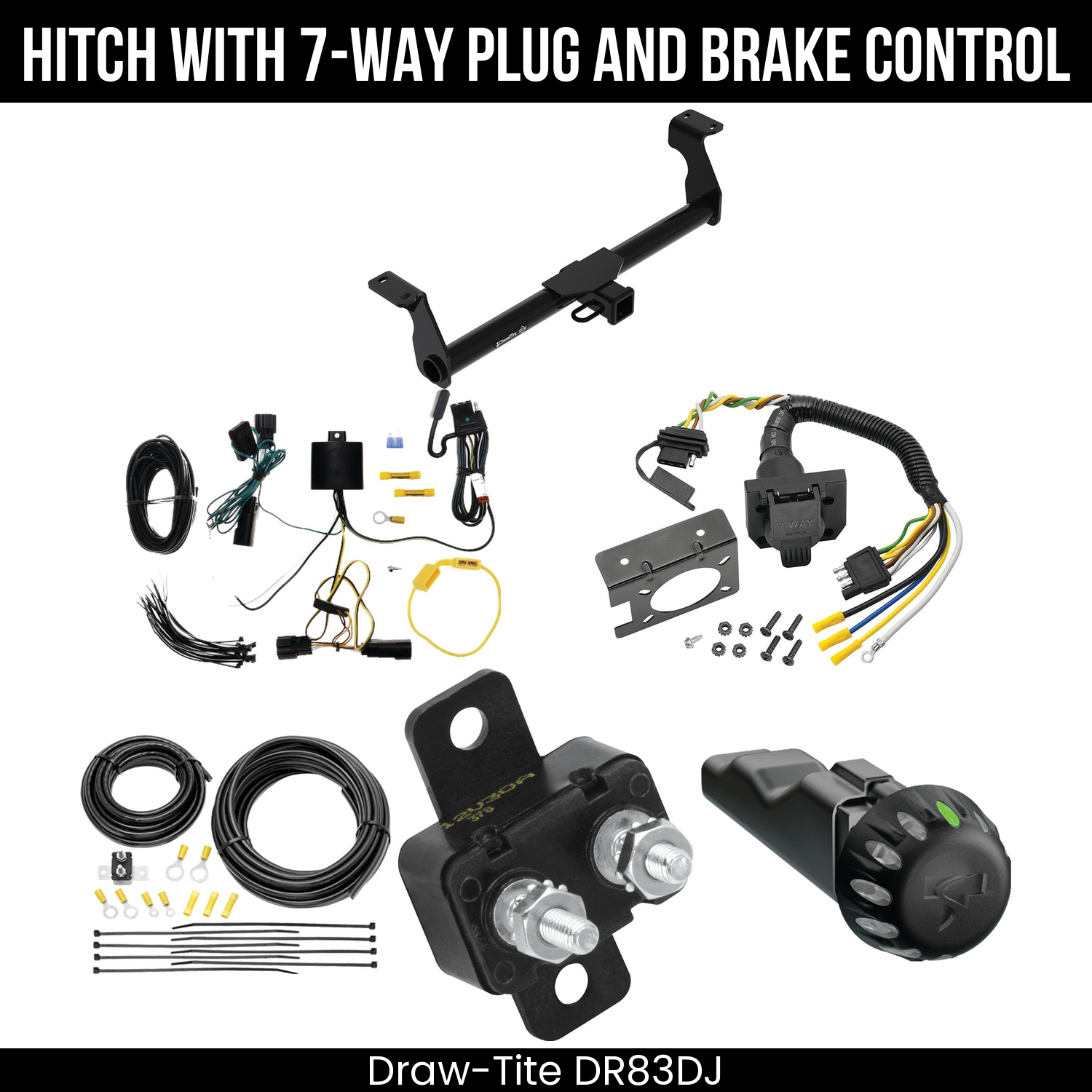 Trailer Hitch , 7-Way , Tekonsha Voyager iD Smart Brake Control
