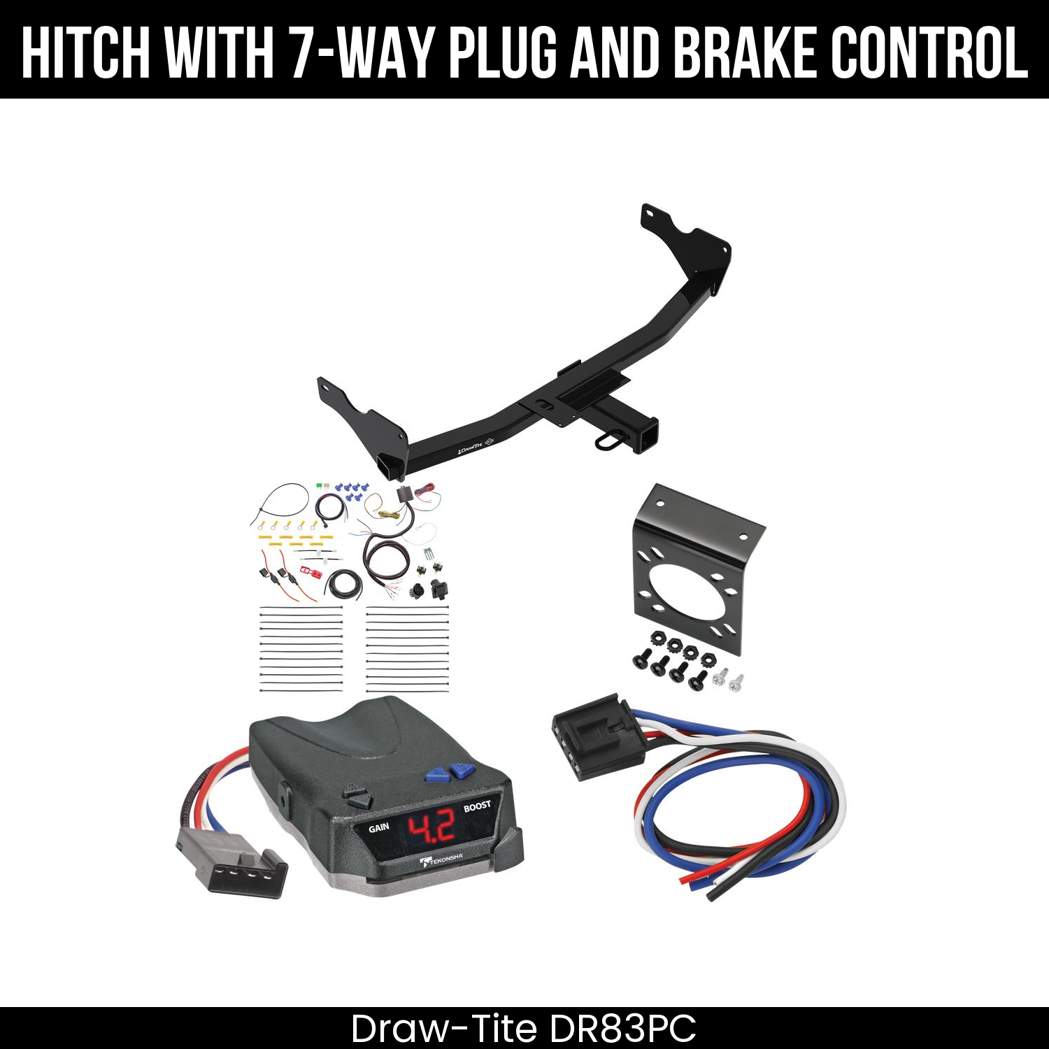 Trailer Hitch , 7-Way , Tekonsha Brake EVN Control