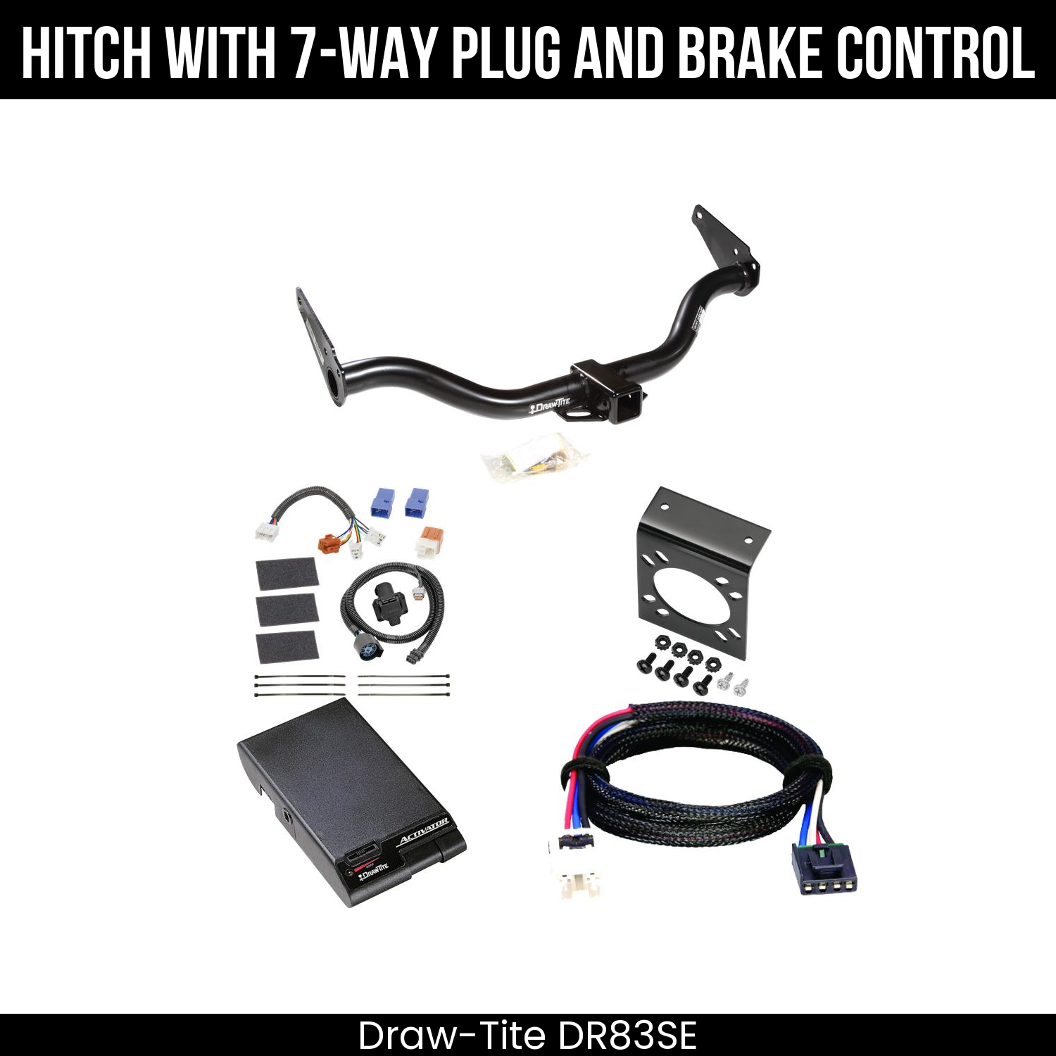 Trailer Hitch , 7-Way , Draw-Tite Activator Brake Control