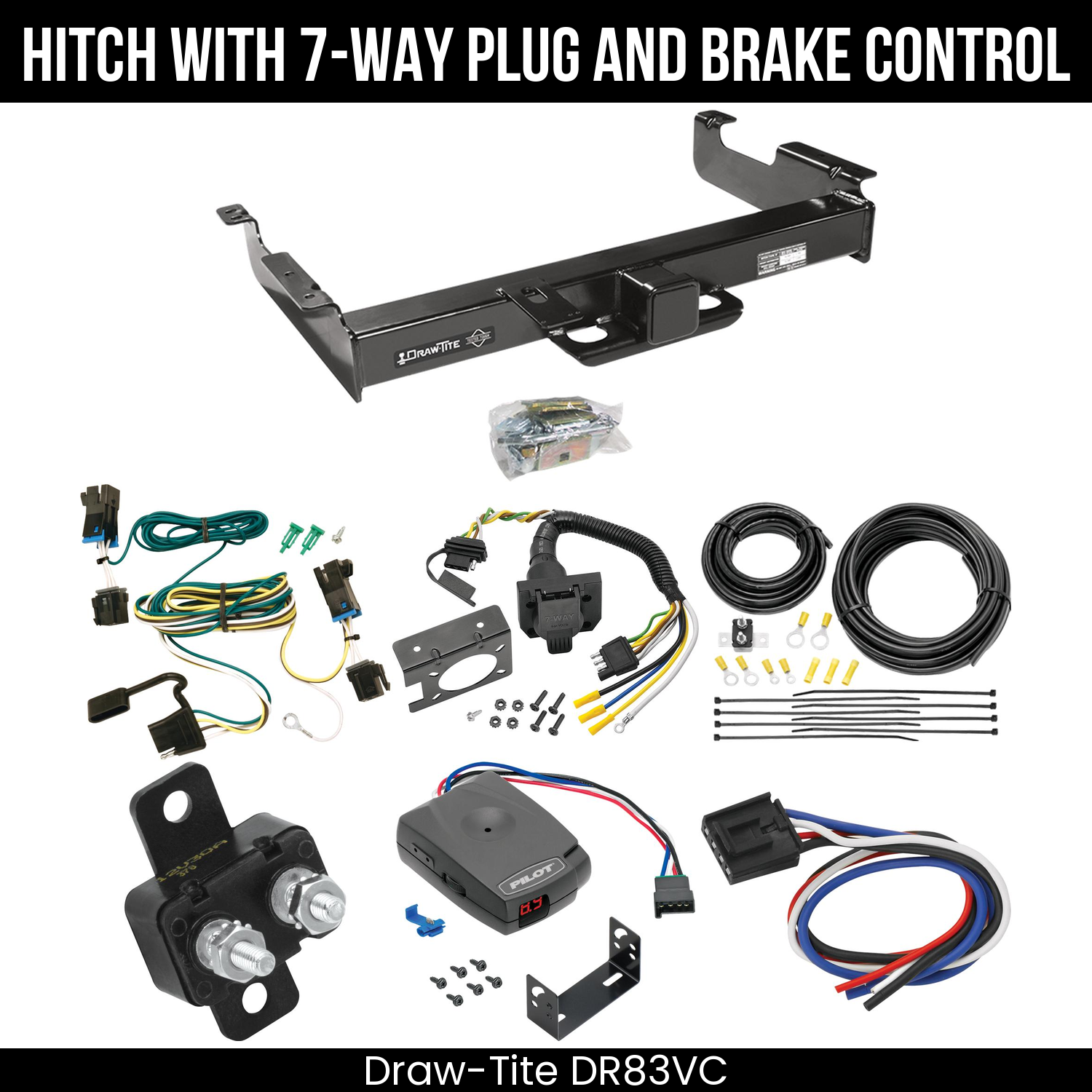 Trailer Hitch , 7-Way , Pro Series Pilot Brake Control