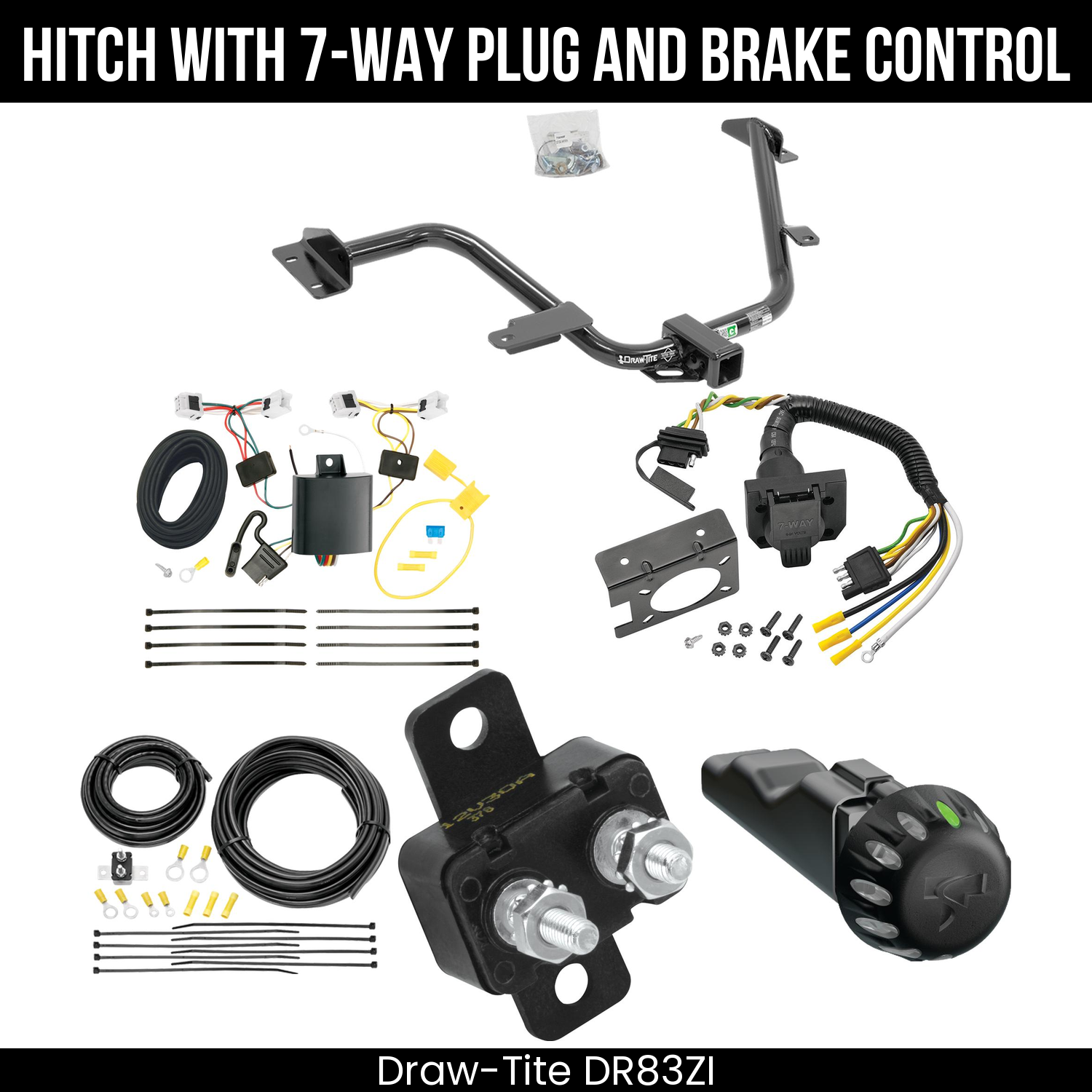 Trailer Hitch , 7-Way , Tekonsha Voyager iD Smart Brake Control