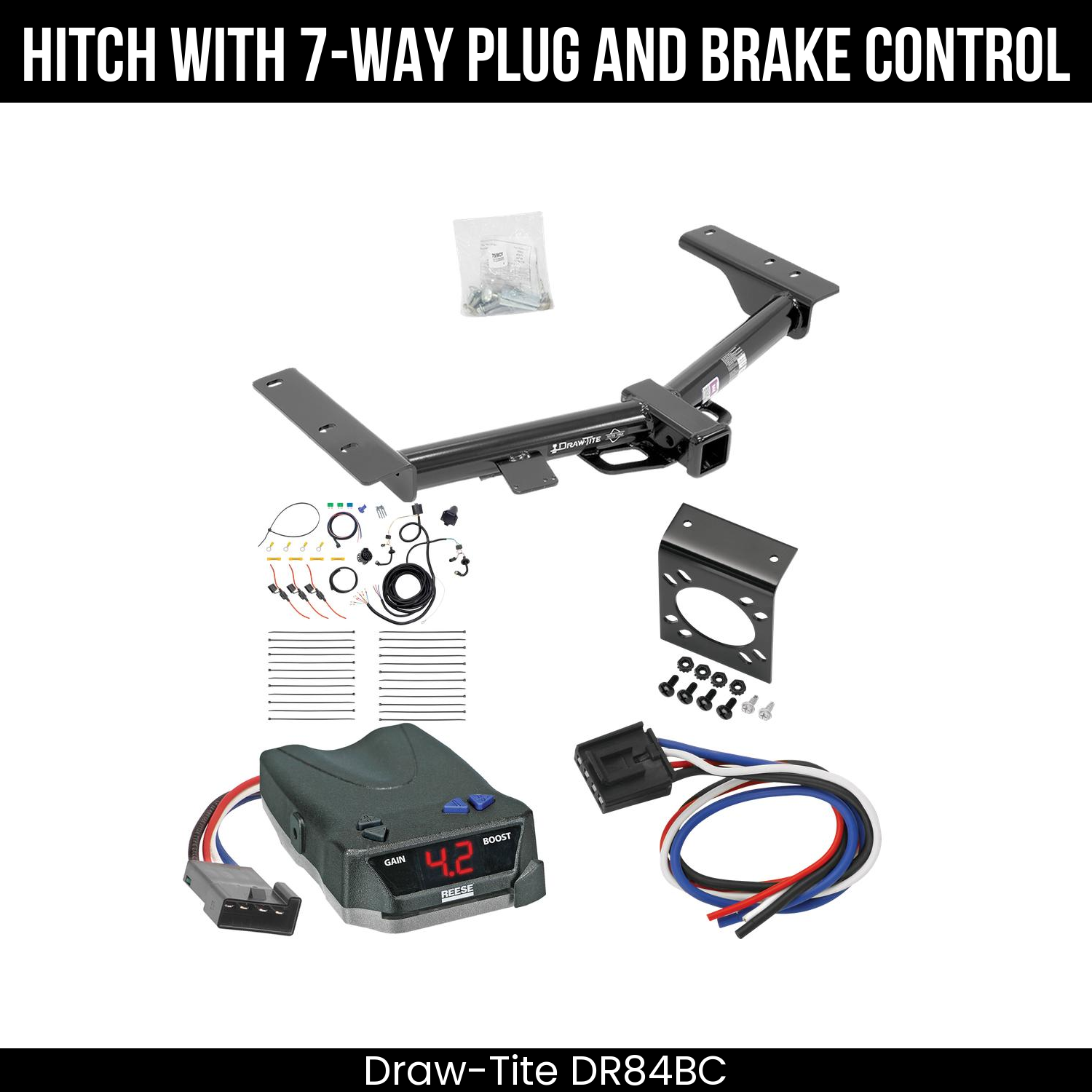 Trailer Hitch , 7-Way , Reese Brake EVN Control