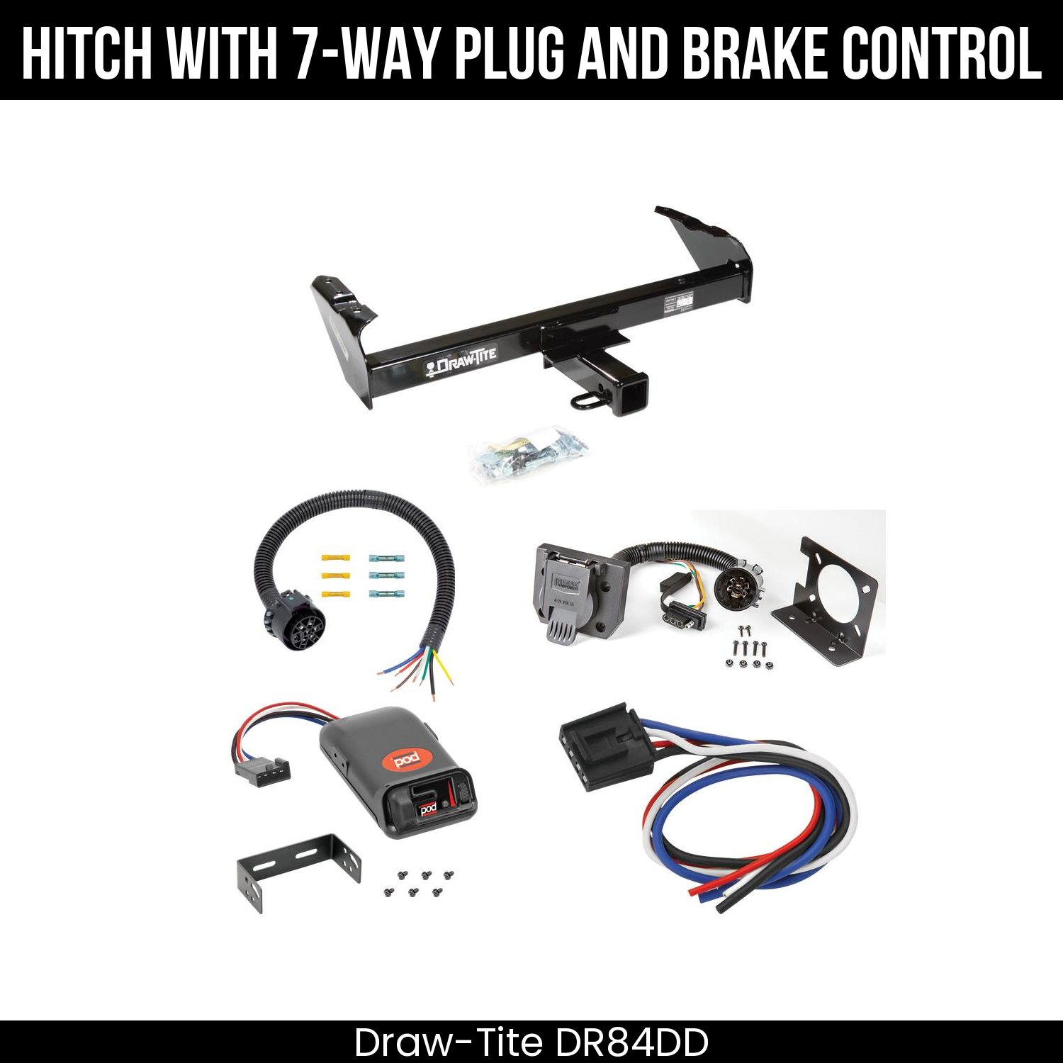 Trailer Hitch , 7-Way , Pro Series POD Brake Control