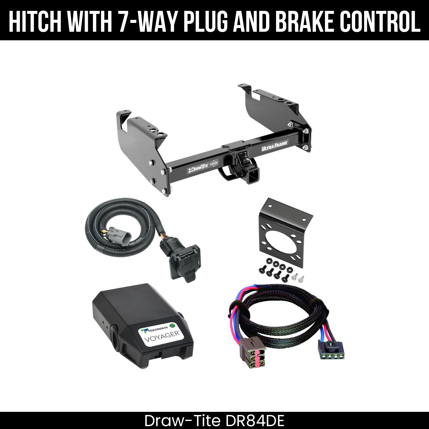 Trailer Hitch , 7-Way , Tekonsha Voyager Brake Control