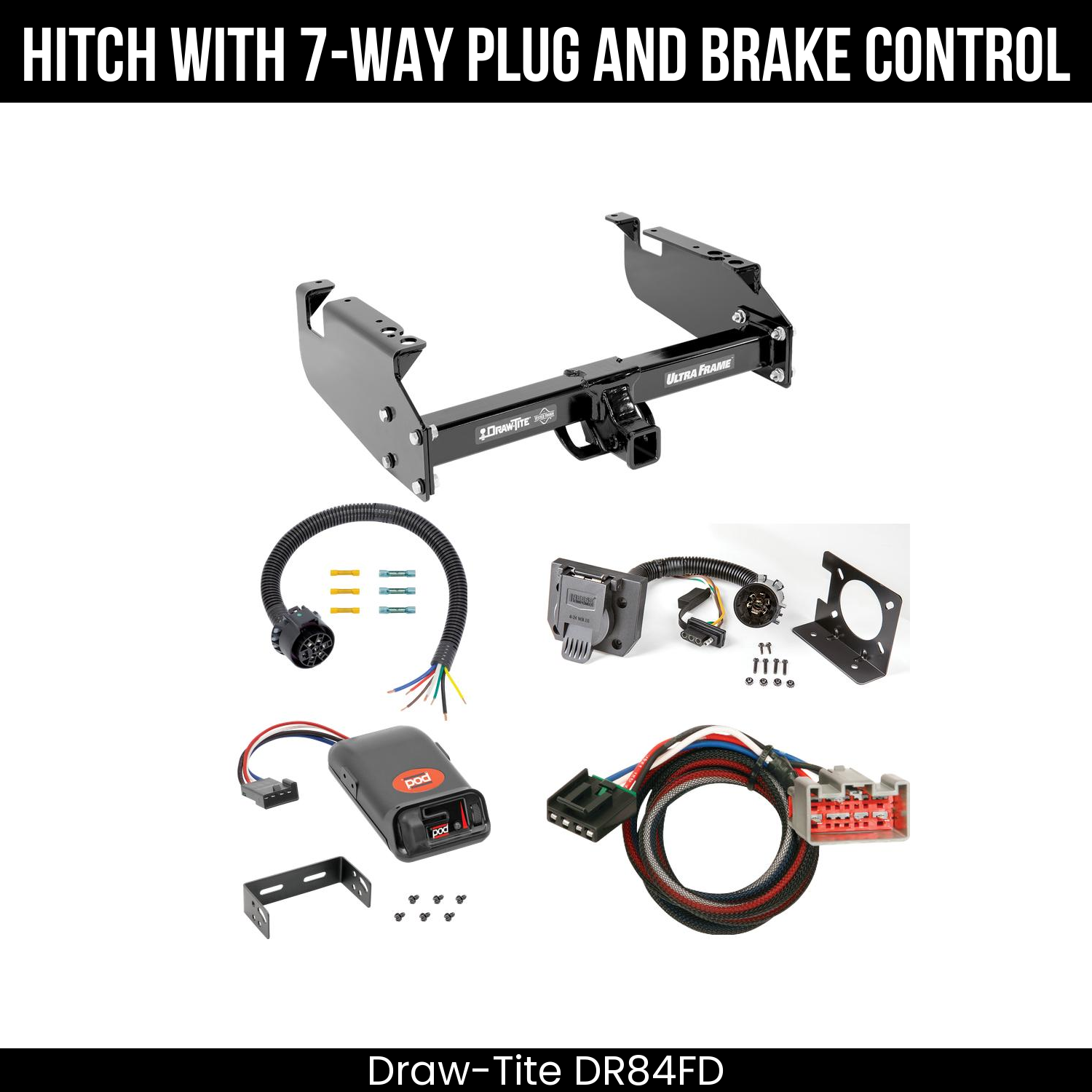 Trailer Hitch , 7-Way , Pro Series POD Brake Control
