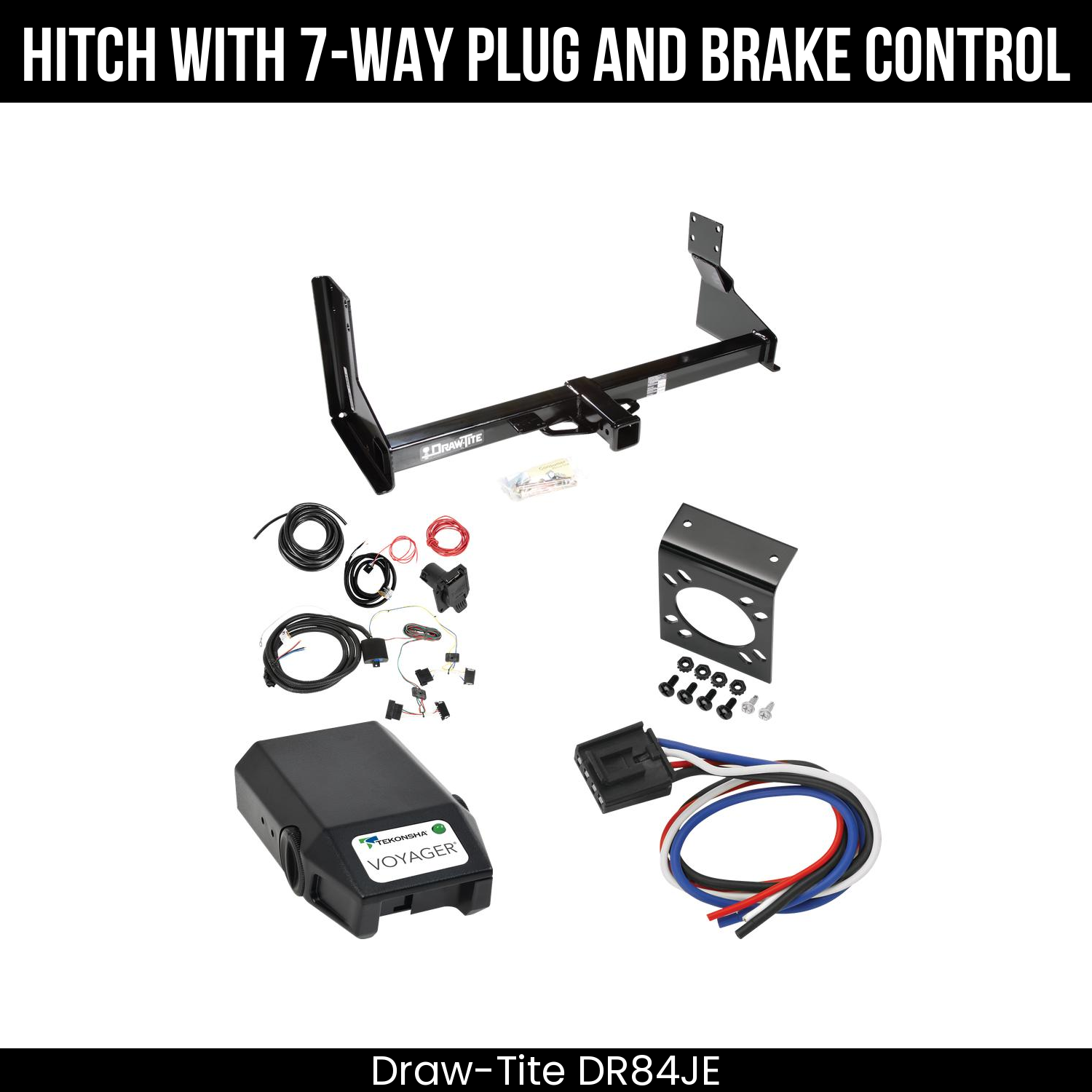 Trailer Hitch , 7-Way , Tekonsha Voyager Brake Control