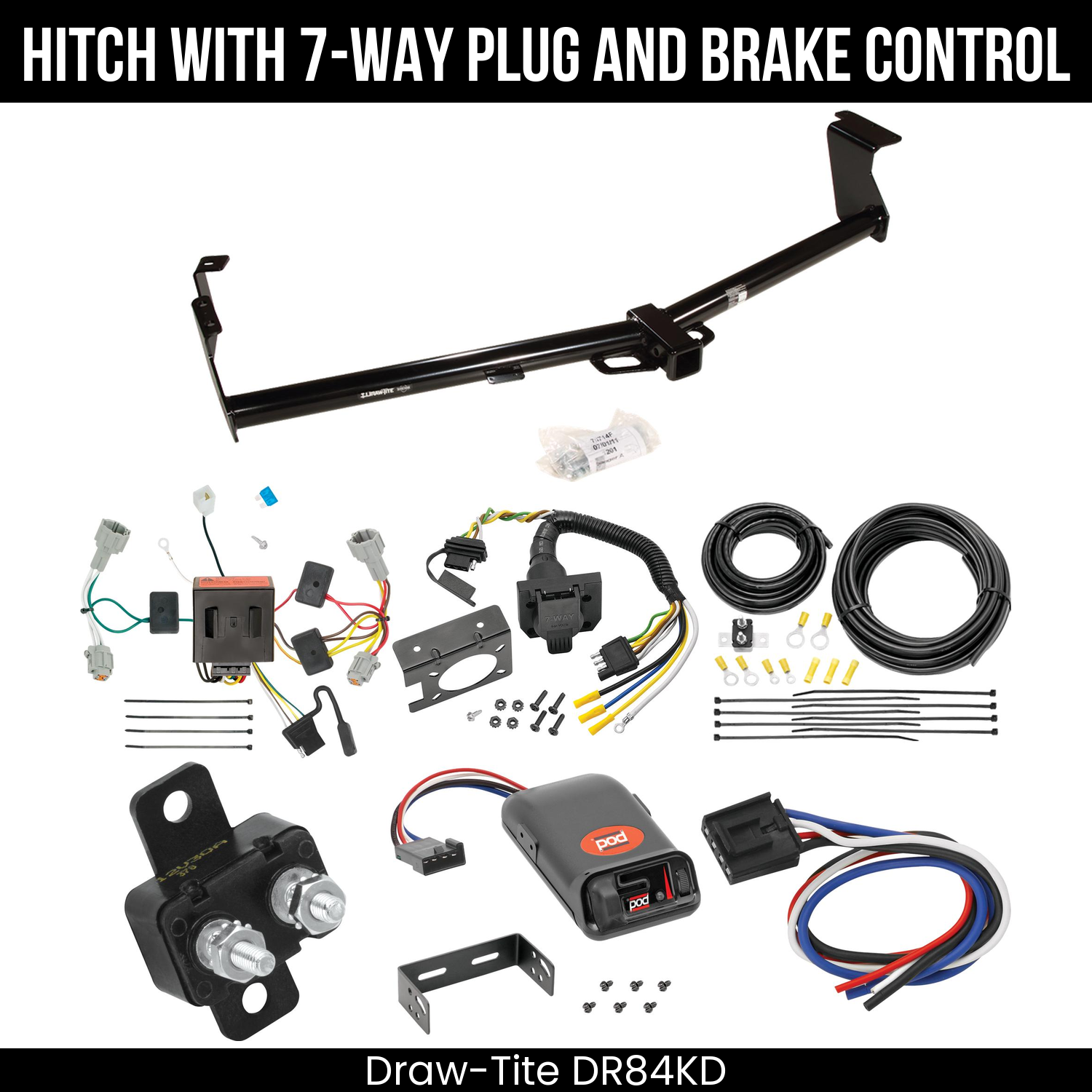 Trailer Hitch , 7-Way , Pro Series POD Brake Control