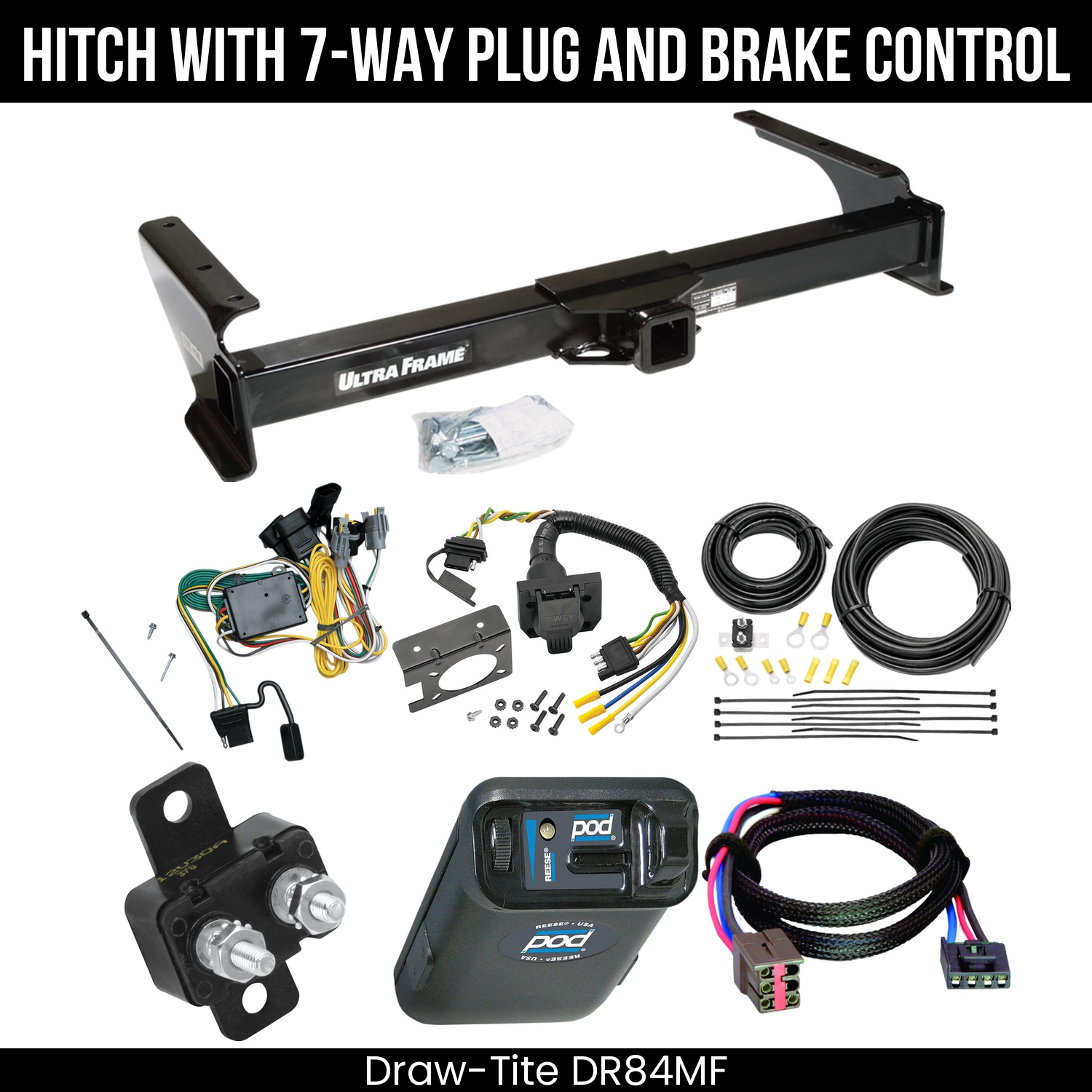 Trailer Hitch , 7-Way , Reese POD Brake Control