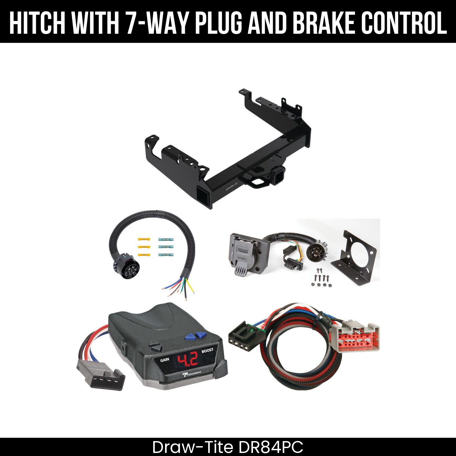 Trailer Hitch , 7-Way , Tekonsha Brake EVN Control