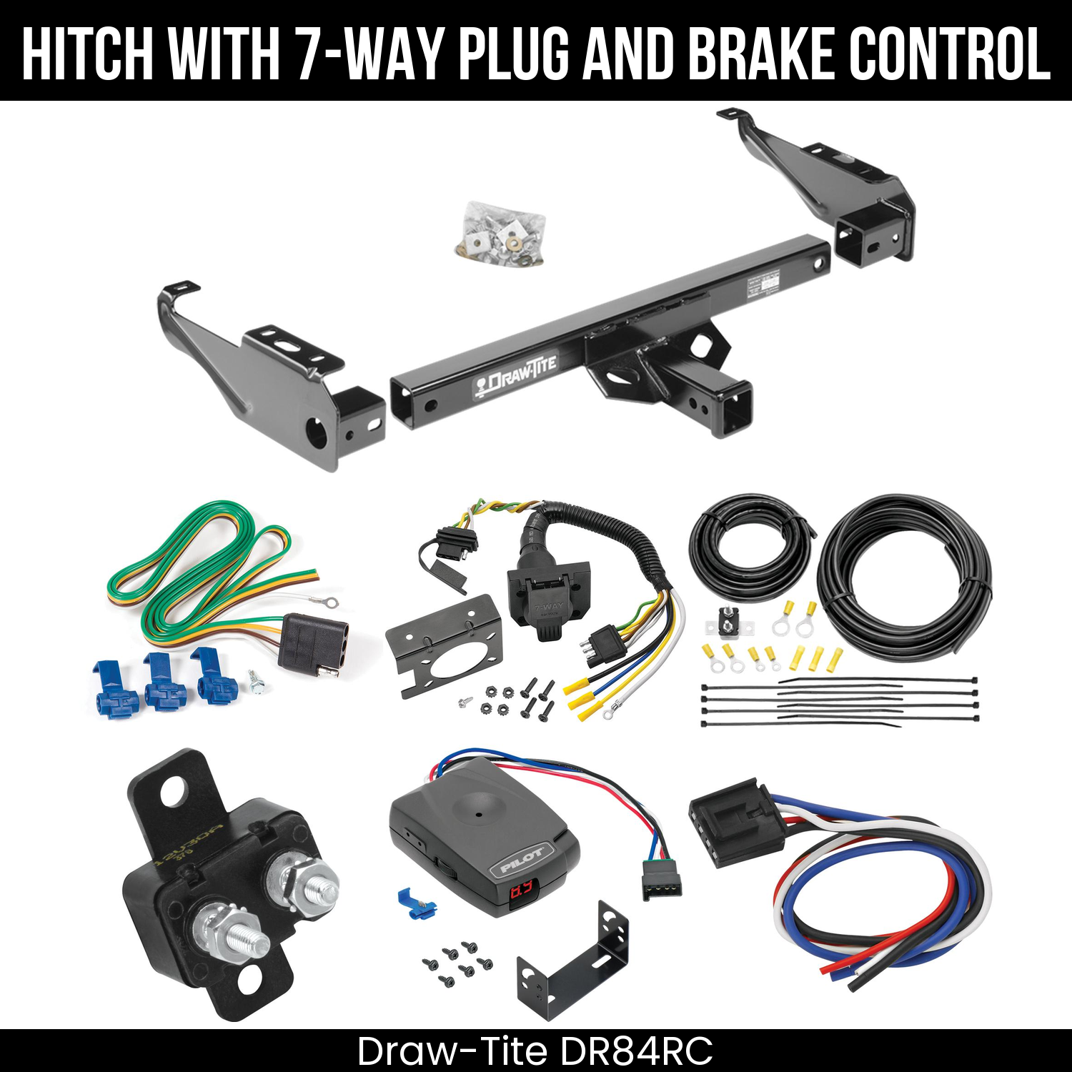 Trailer Hitch , 7-Way , Pro Series Pilot Brake Control