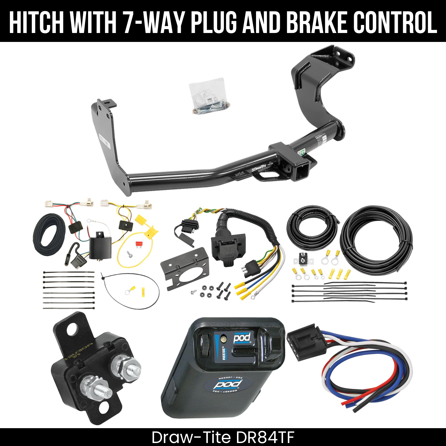 Trailer Hitch , 7-Way , Reese POD Brake Control