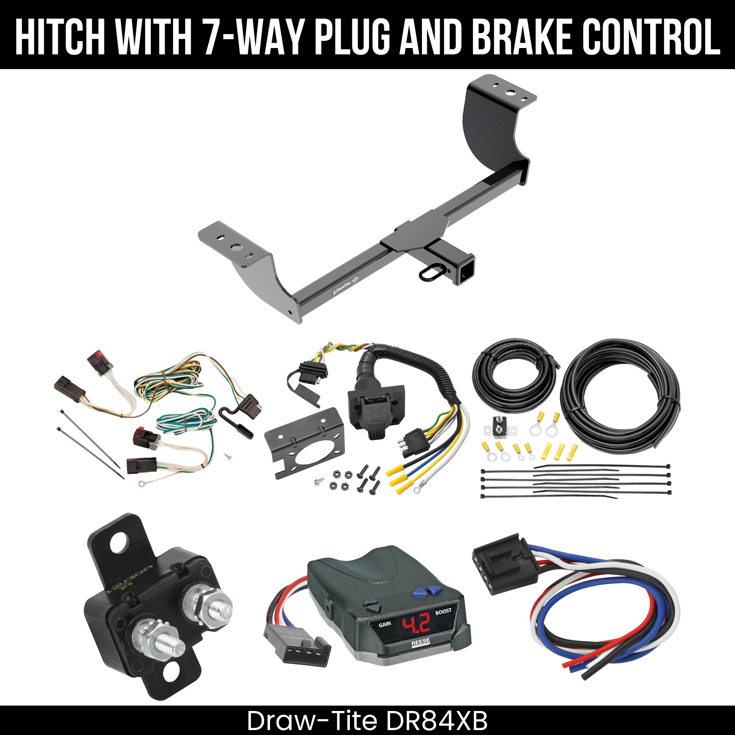 Trailer Hitch , 7-Way , Reese Brake EVN Control