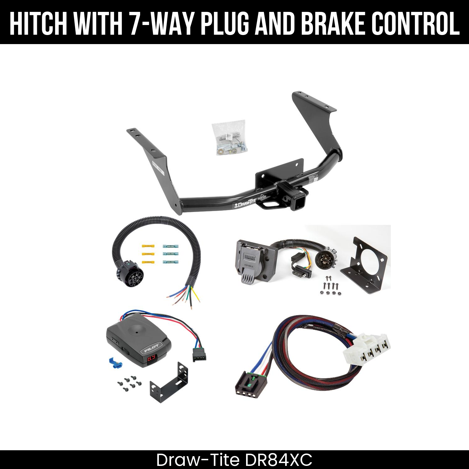 Trailer Hitch , 7-Way , Pro Series Pilot Brake Control