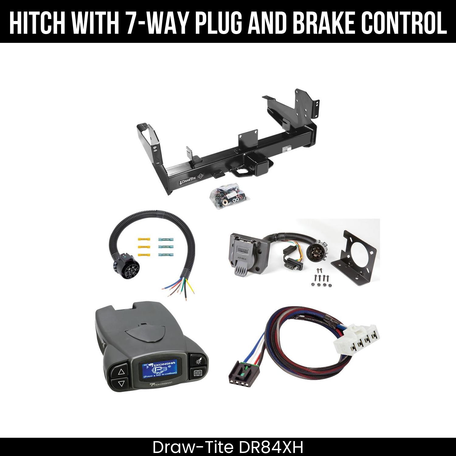 Trailer Hitch , 7-Way , Tekonsha Prodigy P3 Brake Control