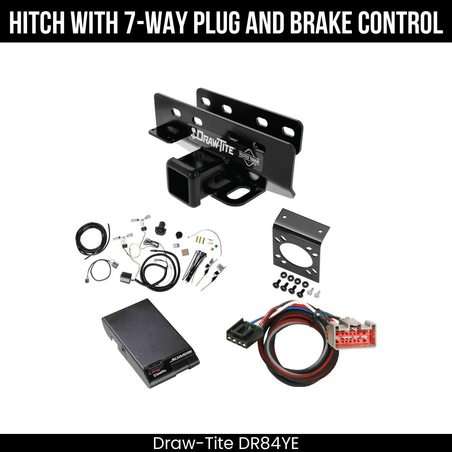 Trailer Hitch , 7-Way , Draw-Tite Activator Brake Control