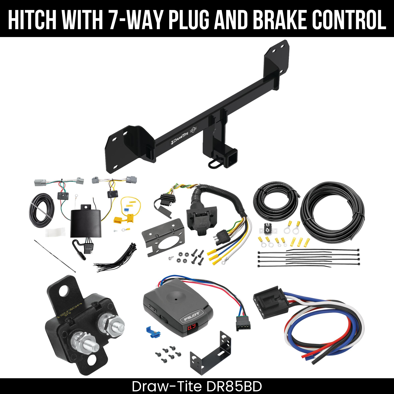 Trailer Hitch , 7-Way , Pro Series Pilot Brake Control