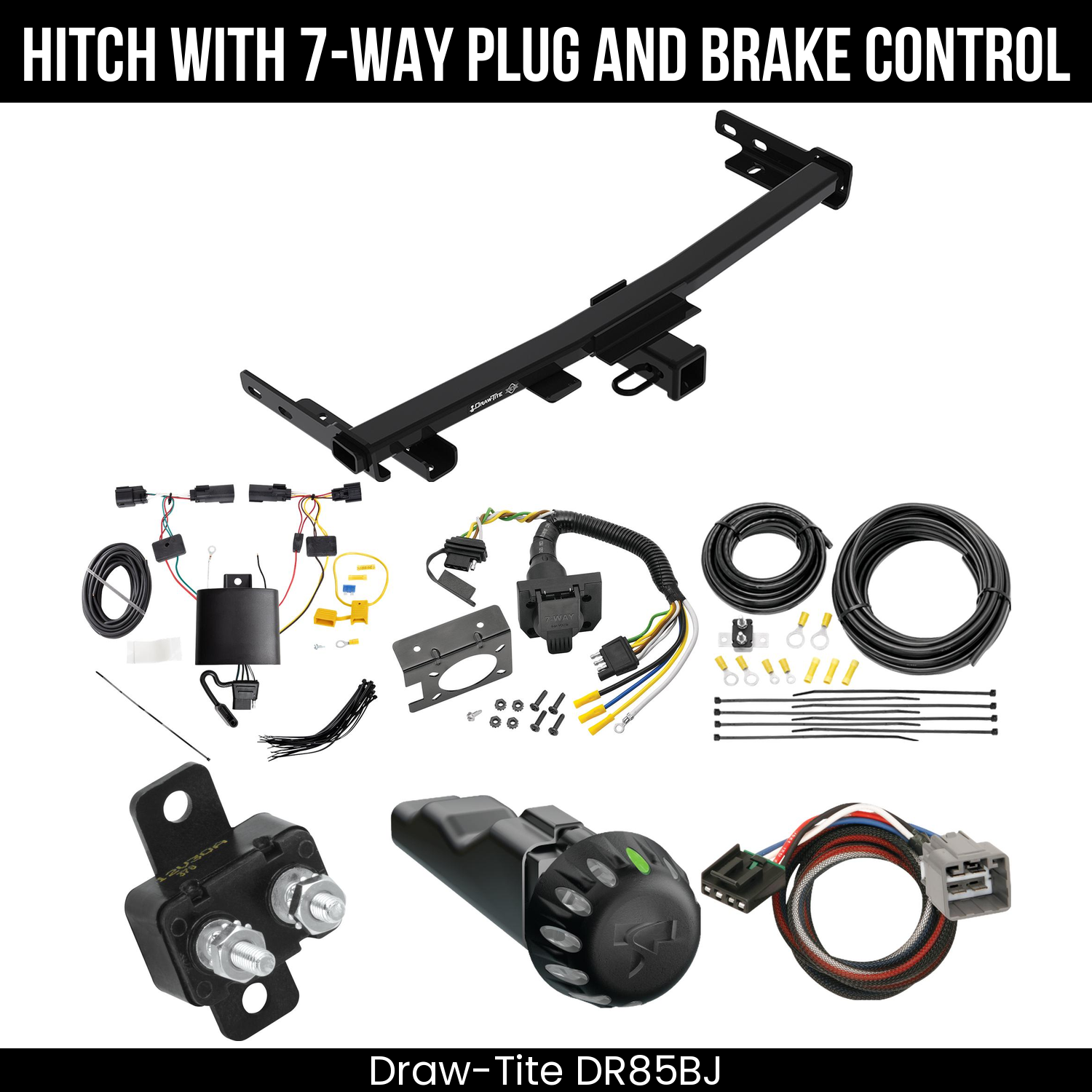 Trailer Hitch , 7-Way , Tekonsha Voyager iD Smart Brake Control
