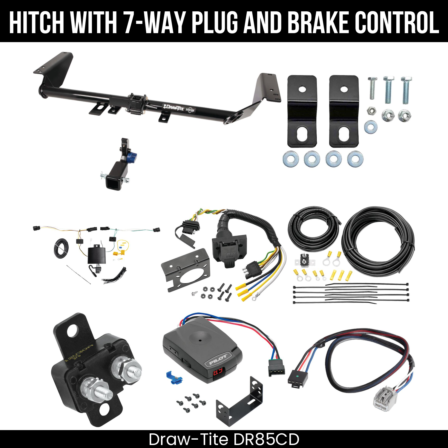 Trailer Hitch , 7-Way , Pro Series Pilot Brake Control