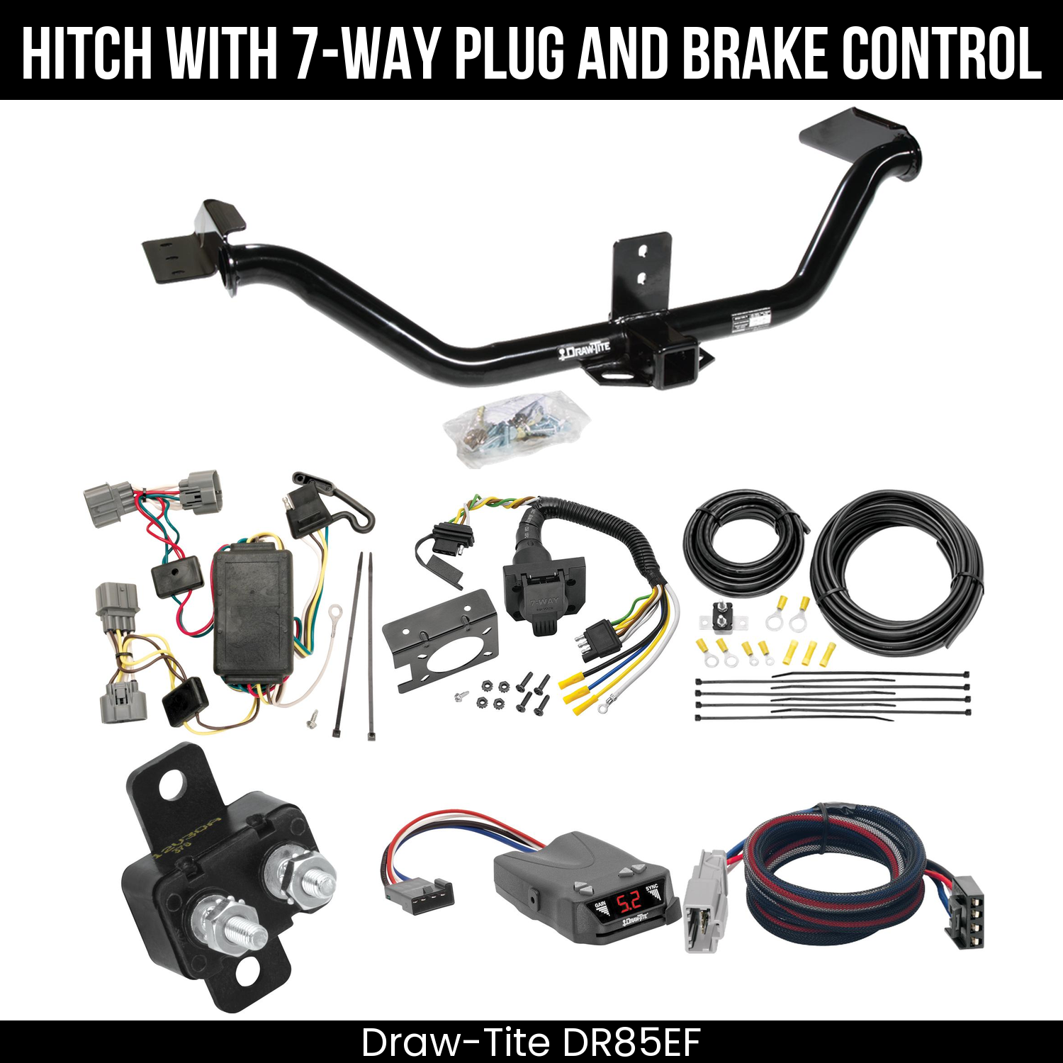 Trailer Hitch , 7-Way , Draw-Tite Activator IV Brake Control