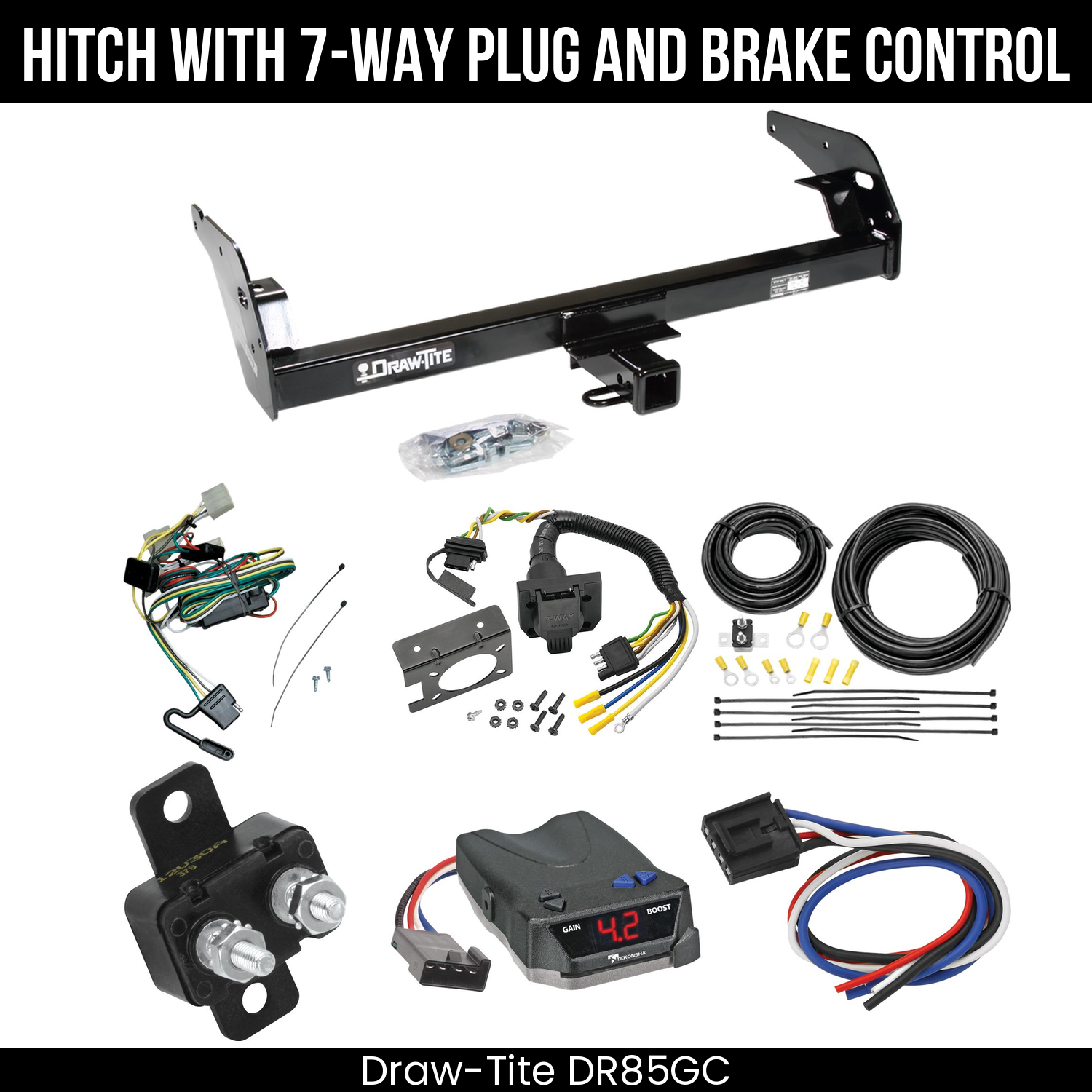 Trailer Hitch , 7-Way , Tekonsha Brake EVN Control