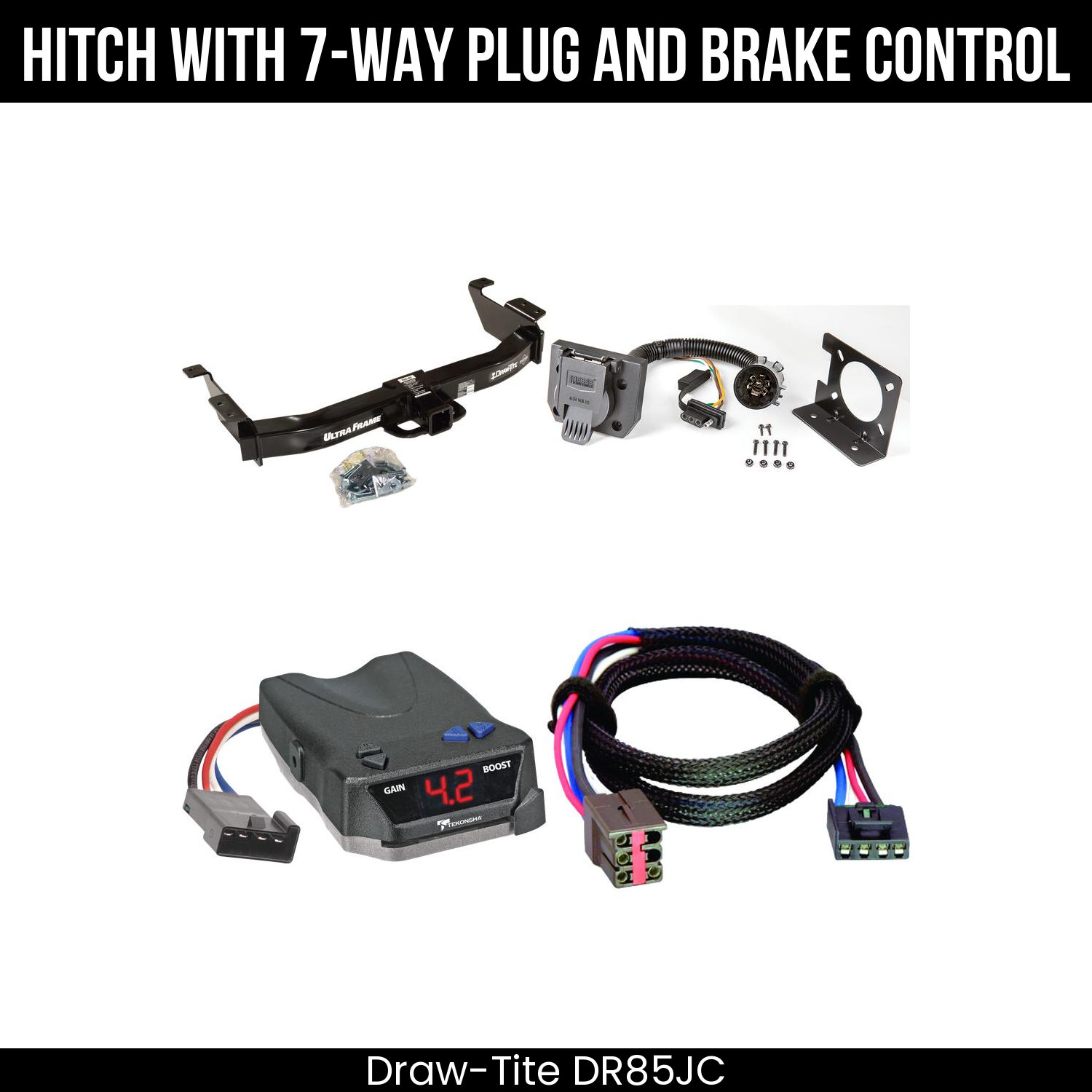 Trailer Hitch , 7-Way , Tekonsha Brake EVN Control