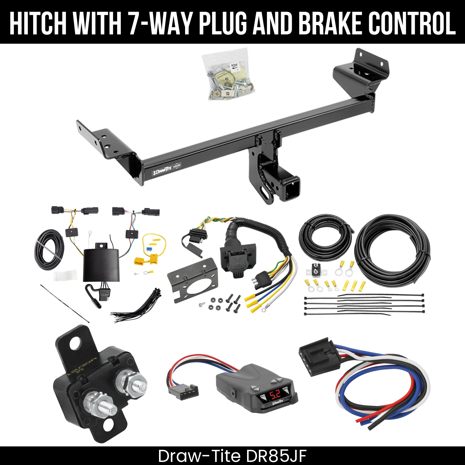 Trailer Hitch , 7-Way , Draw-Tite Activator IV Brake Control