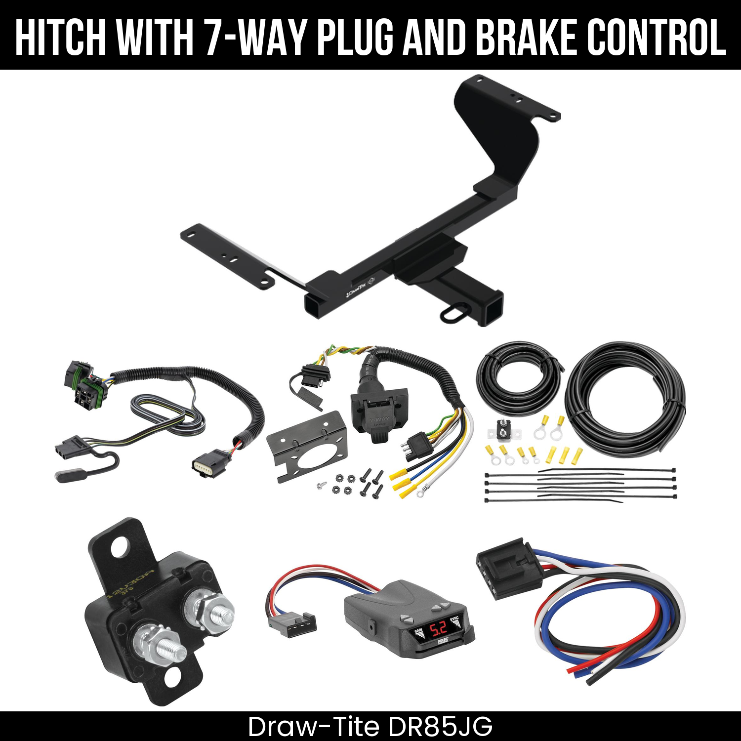 Trailer Hitch , 7-Way , Reese Brakeman IV Brake Control