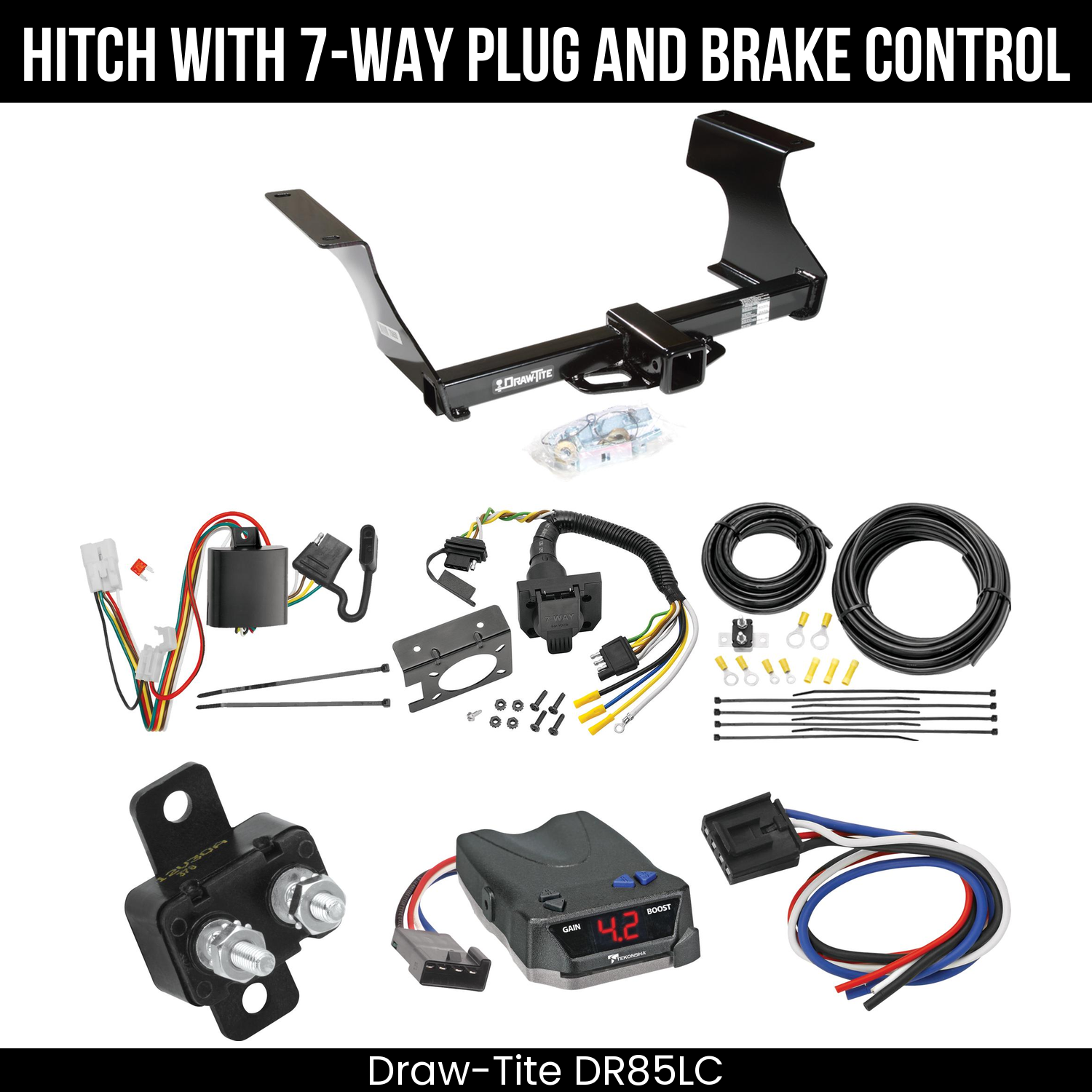 Trailer Hitch , 7-Way , Tekonsha Brake EVN Control