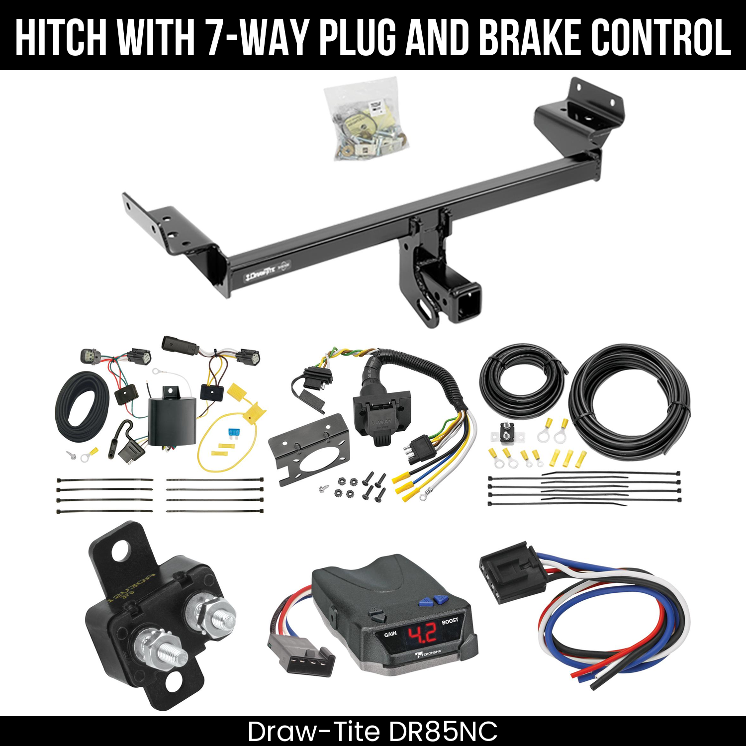 Trailer Hitch , 7-Way , Tekonsha Brake EVN Control