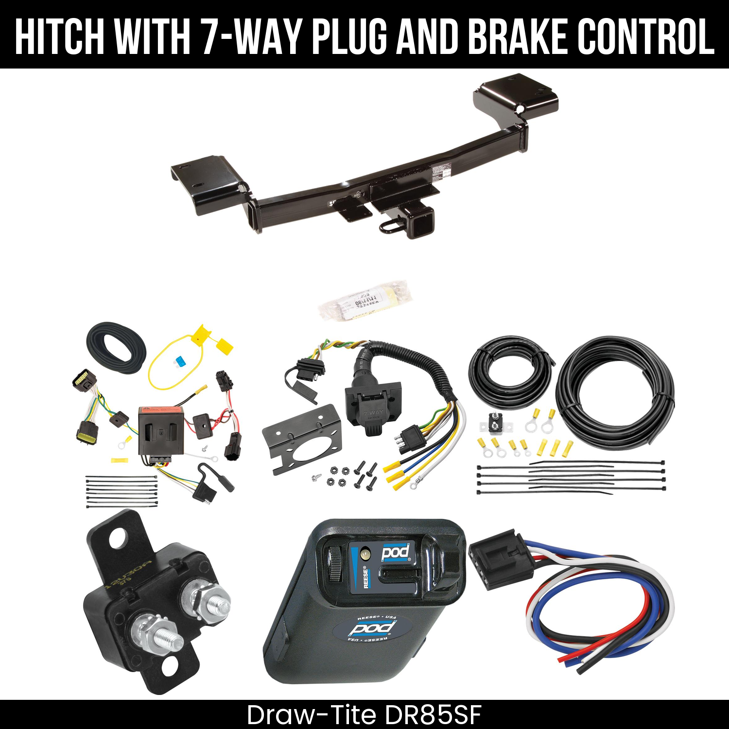 Trailer Hitch , 7-Way , Reese POD Brake Control
